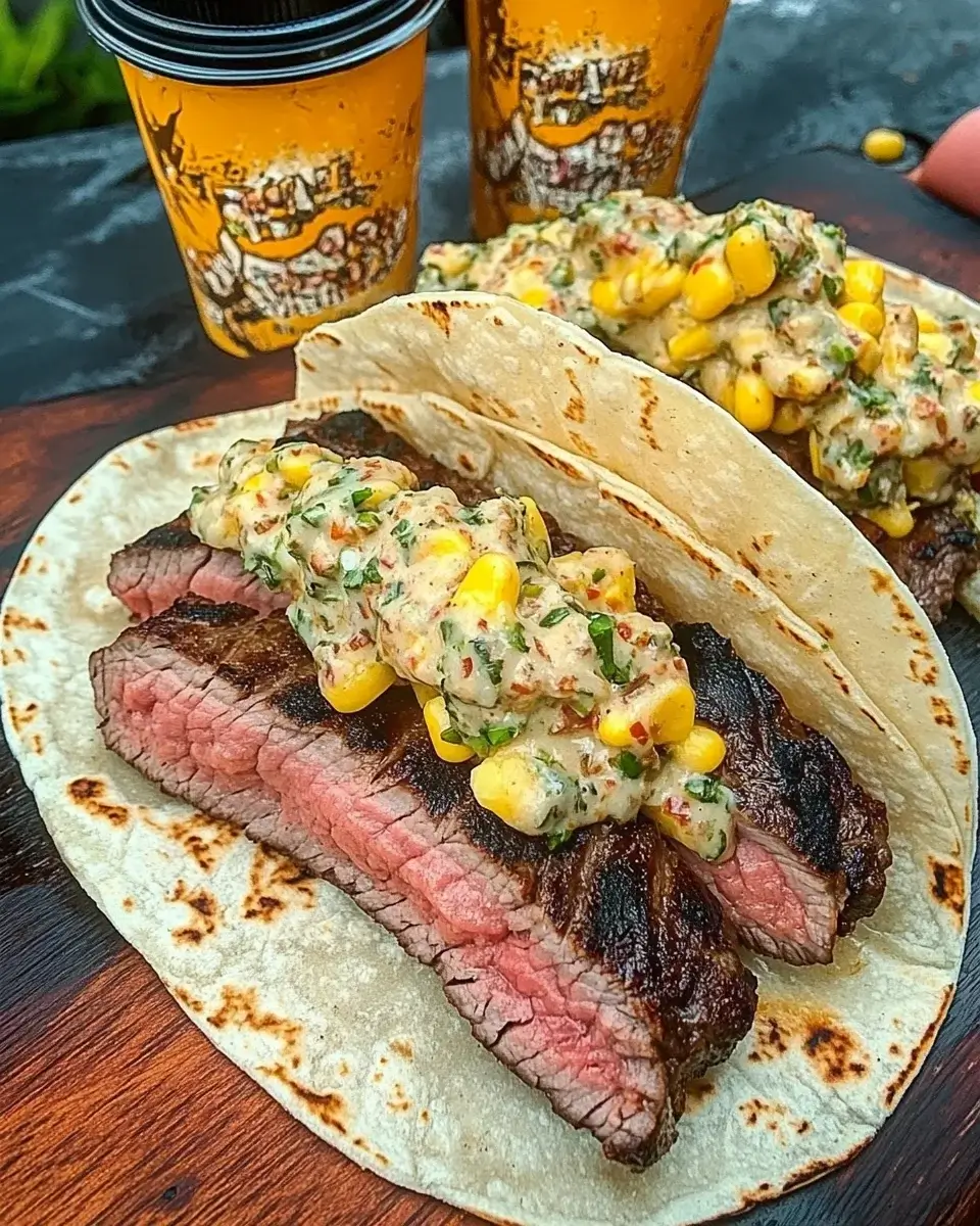 Gegrillte Steak-Tacos mit Elote: Ein Genuss für jeden Tag!