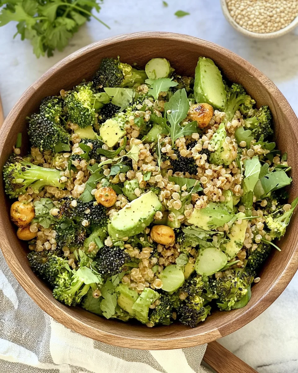 Gerösteter Brokkoli-Quinoa-Salat: Köstlich und gesund!