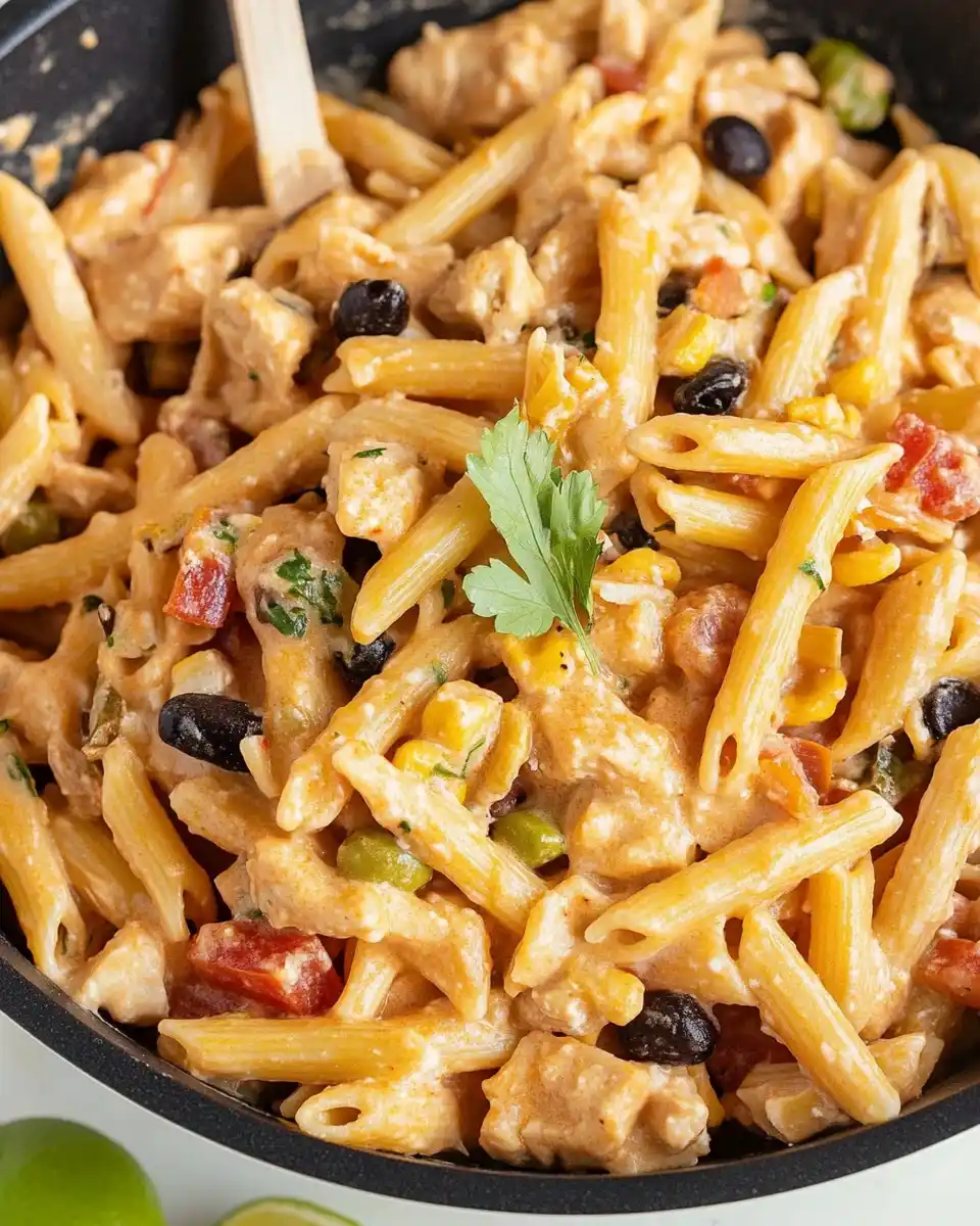 Pikante Southwest-Hühnchen-Pasta: Schnelles Rezept entdecken!