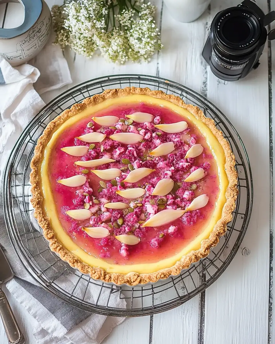 Rhabarber-Grieß-Tarte: Leckeres Rezept zum Ausprobieren!