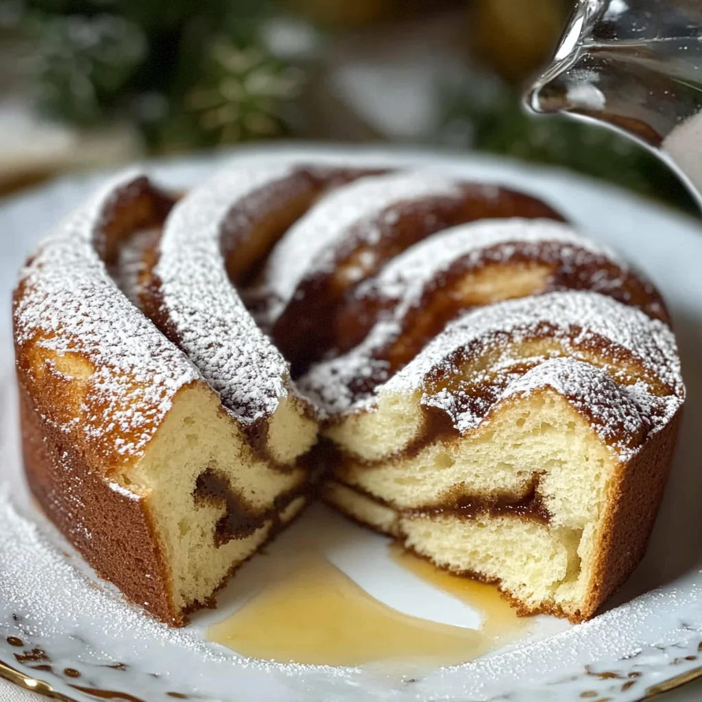 Zimtiger Brioche-Auflauf: Ein einfaches Dessert-Rezept!