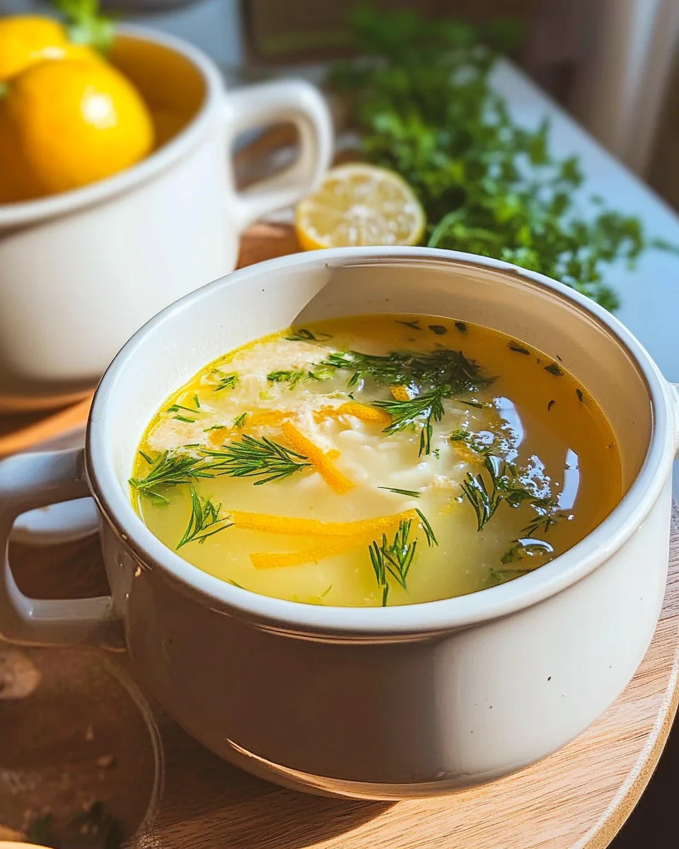 Zitronen-Hühnchen-Suppe: Ein Genuss für die Sinne!