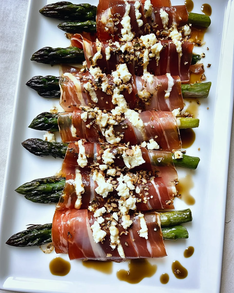 Prosciutto-Umwickelter Spargel: Ein köstliches Highlight!