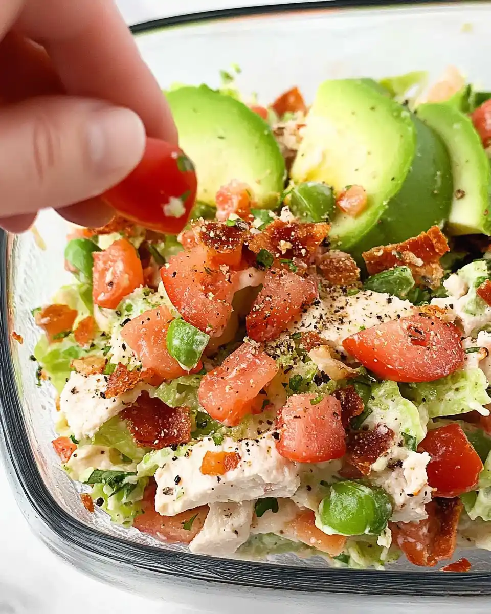 BLT-Hühnchensalat: Ein Genuss für jeden Anlass!