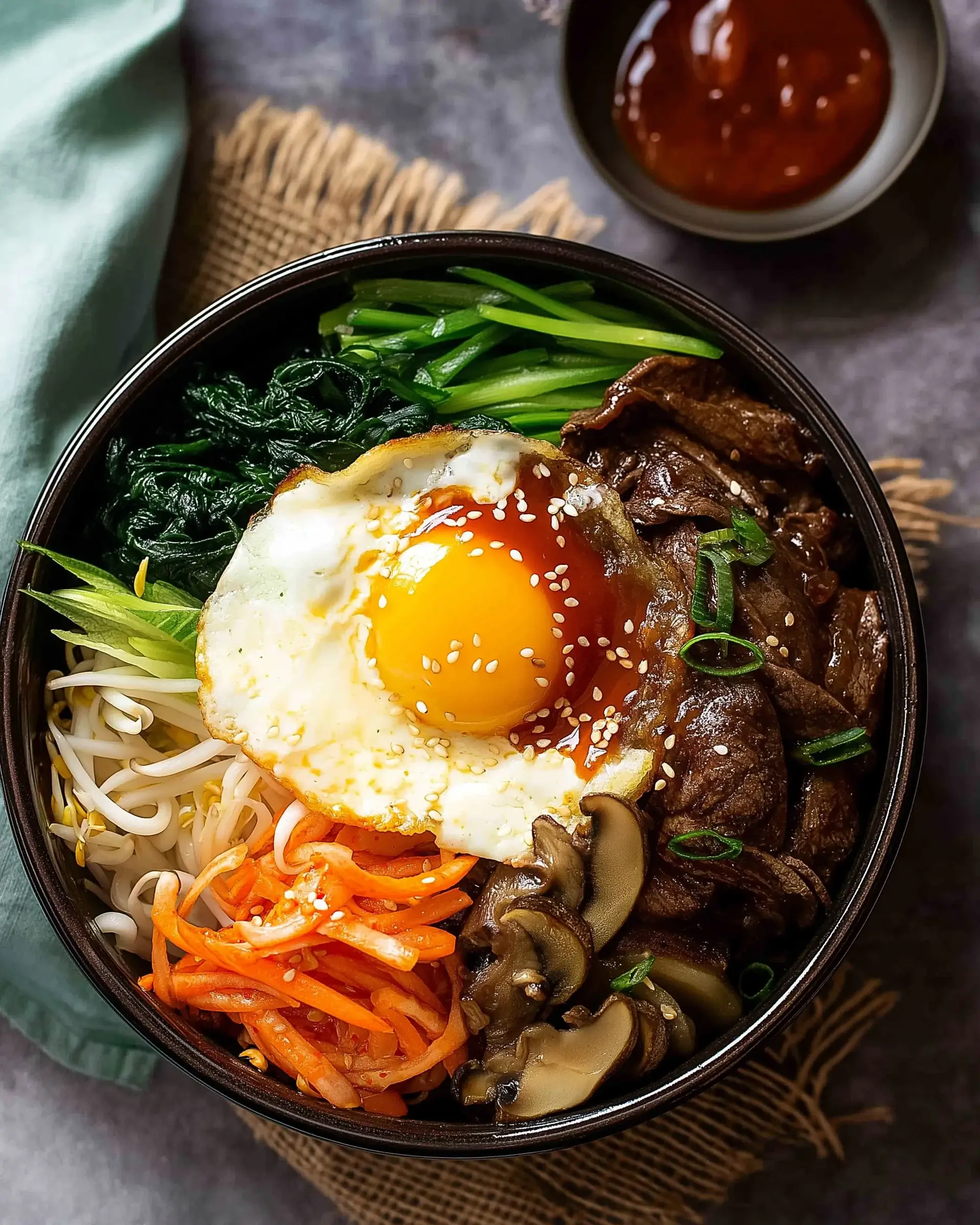 Buntes Bibimbap: Ein köstliches Rezept zum Ausprobieren!