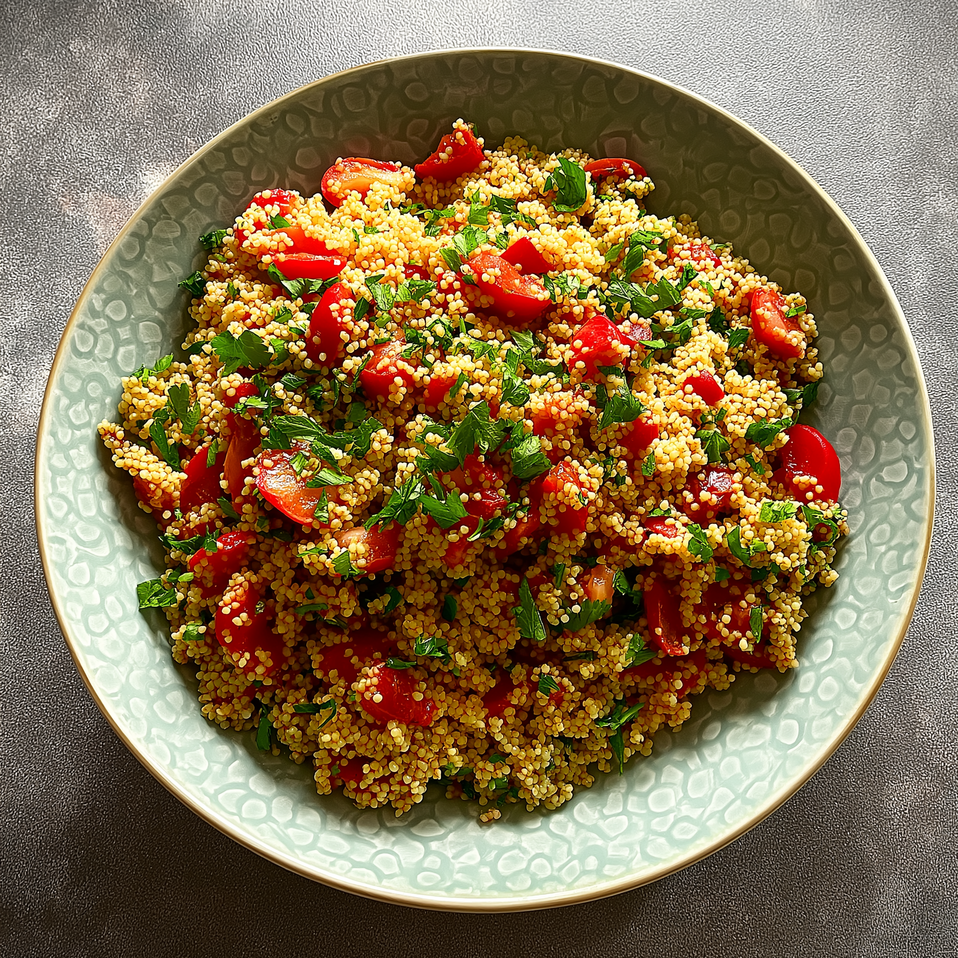 Couscous-Salat mit Knoblauchdressing: So gelingt's perfekt!