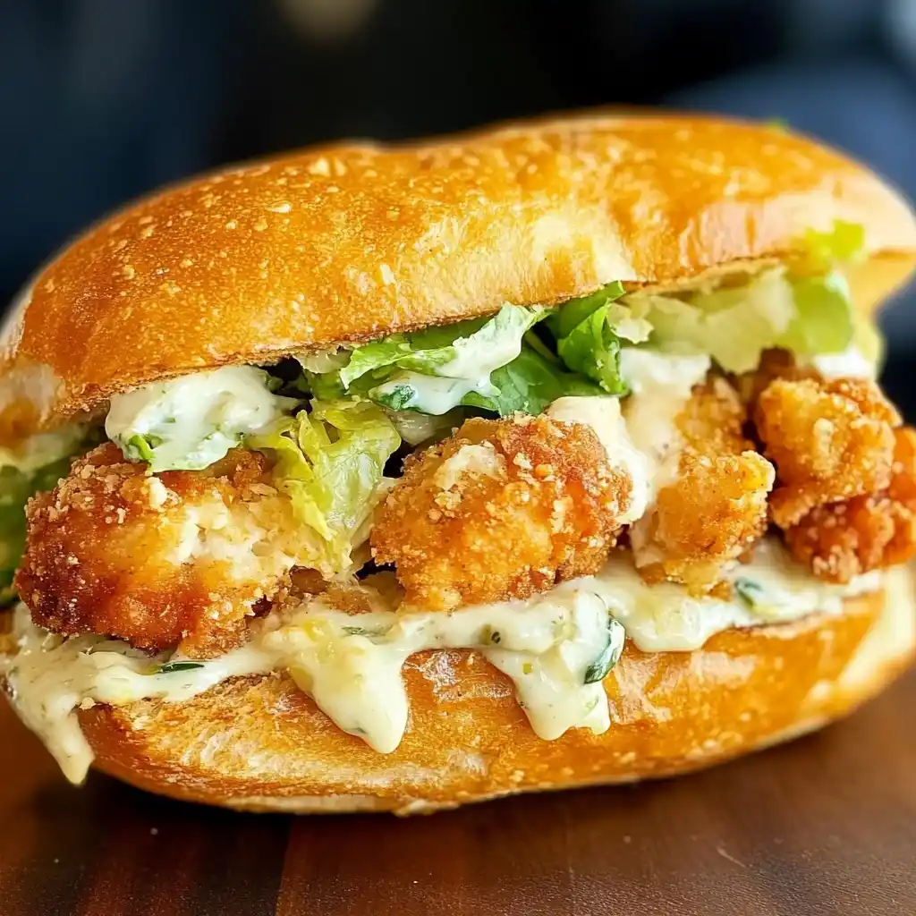 Crispy Chicken Caesar Sandwich: Unwiderstehlich lecker!