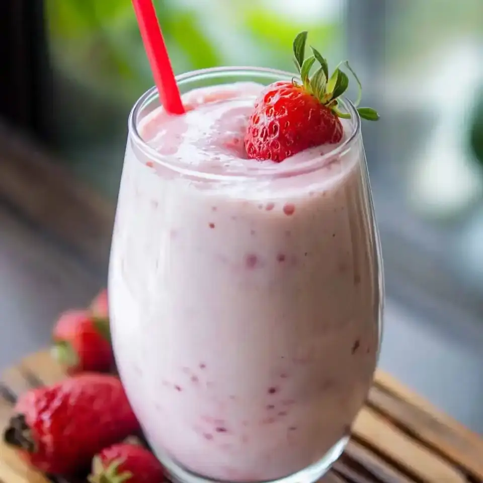 Erdbeer-Milchshake: So gelingt dein perfekter Genuss!