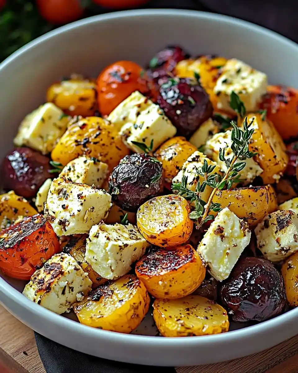 Feta-Kartoffeln mit Ofengemüse: Ein Genuss für jeden Tag!