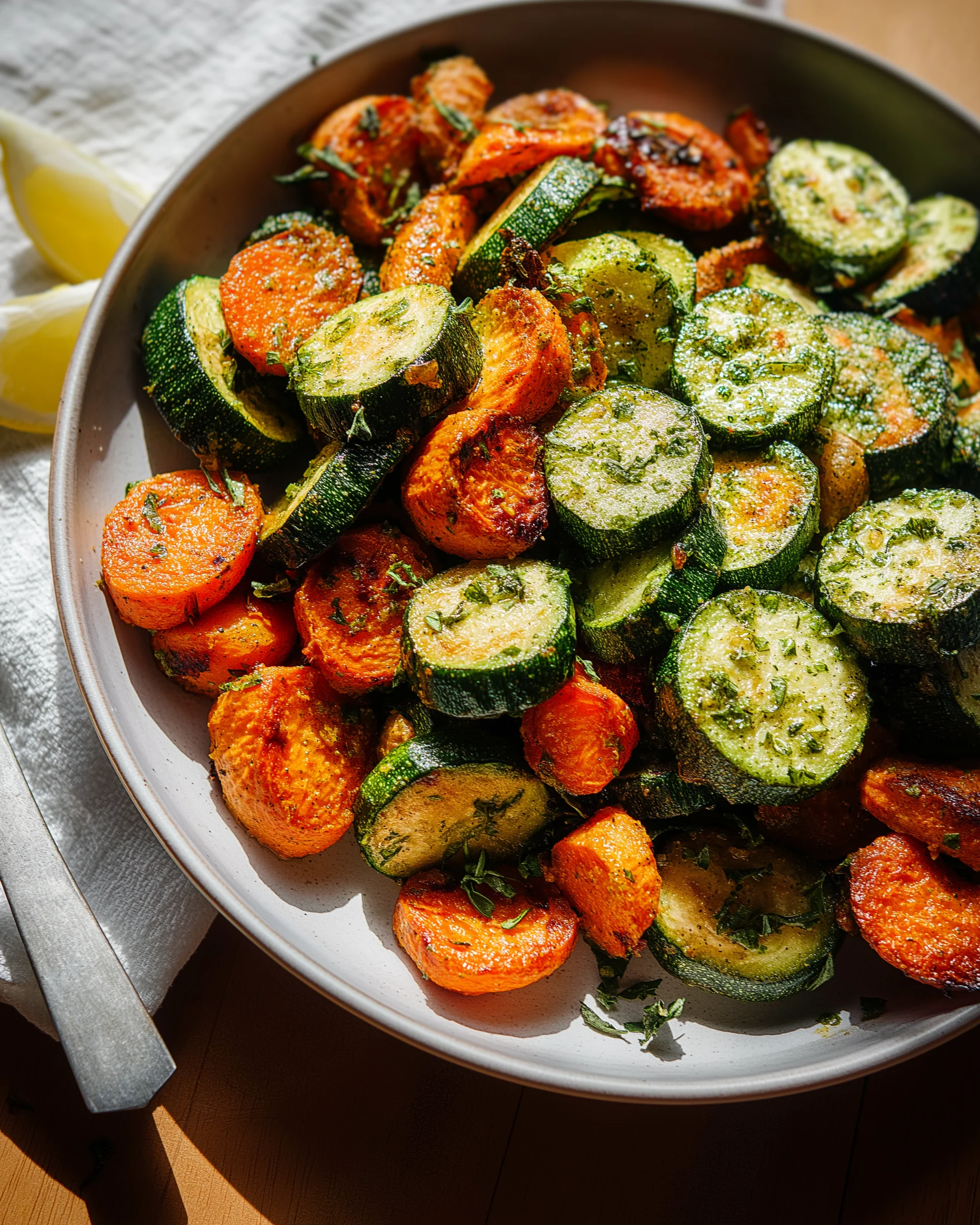 Geröstete Karotten und Zucchini – Einfache Genuss-Rezept!