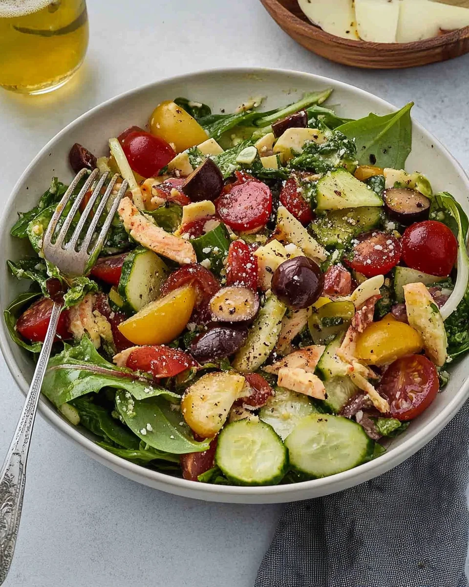 Italienischer Chop-Salat: Ein Genuss für jeden Tag!