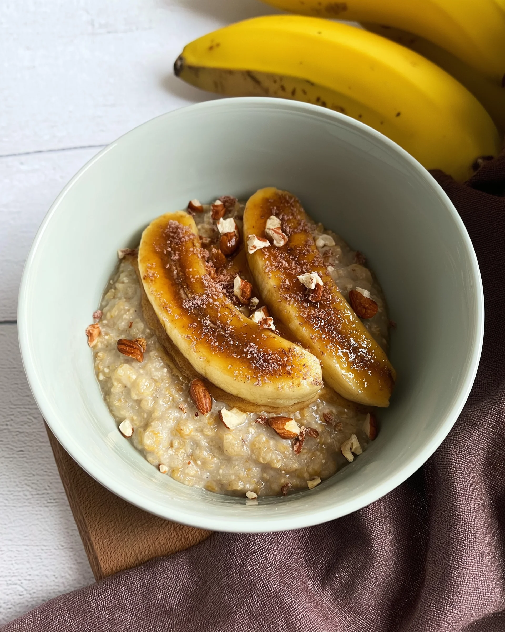 Karamellisierter Bananen-Porridge: Der perfekte Genuss!