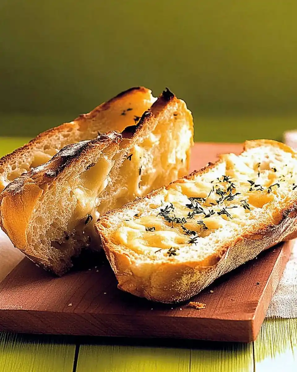 Knoblauchbrot mit Käse: Das perfekte Rezept für Genießer!