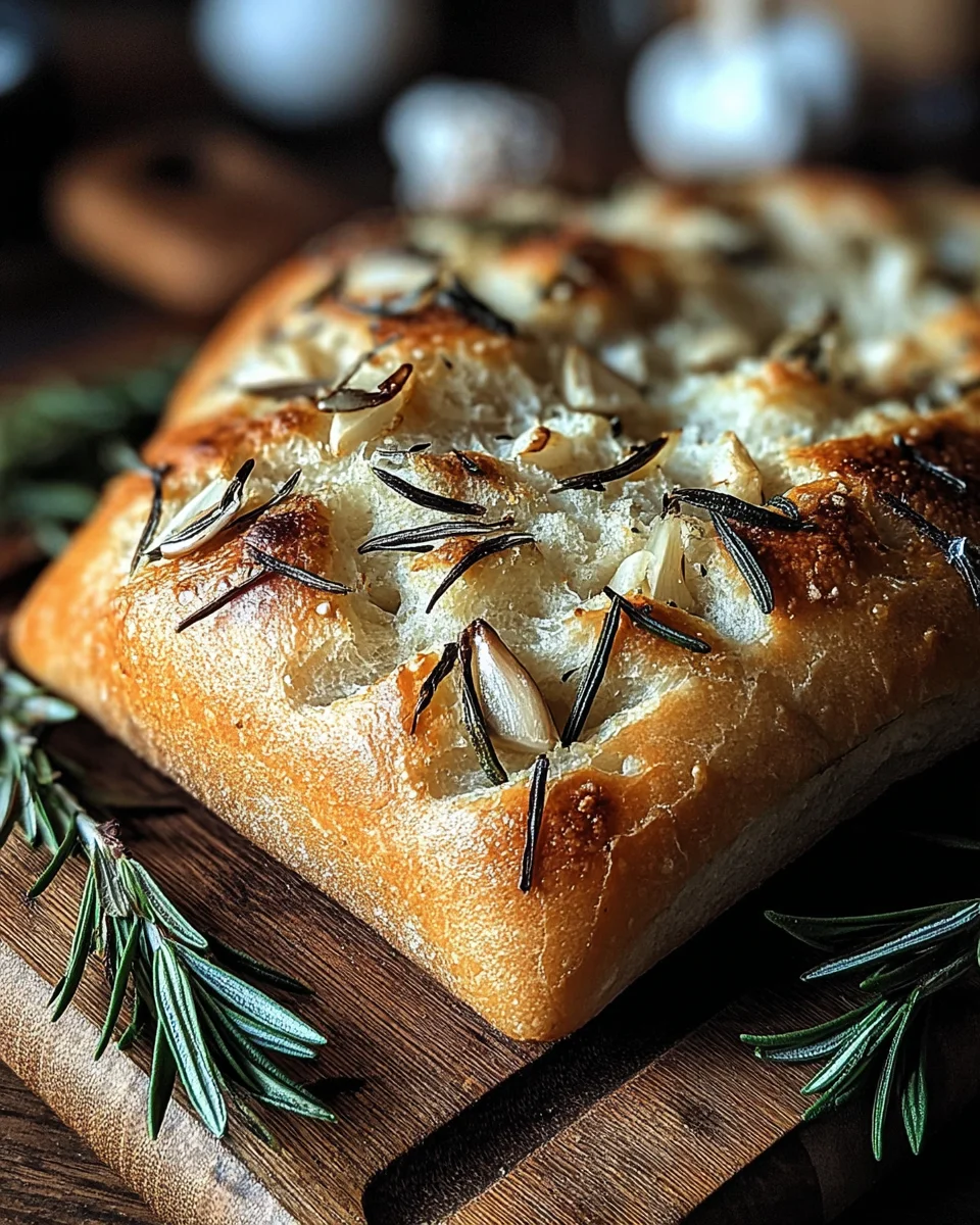 Knuspriges Rosmarin-Knoblauch-Brot: So gelingt es!