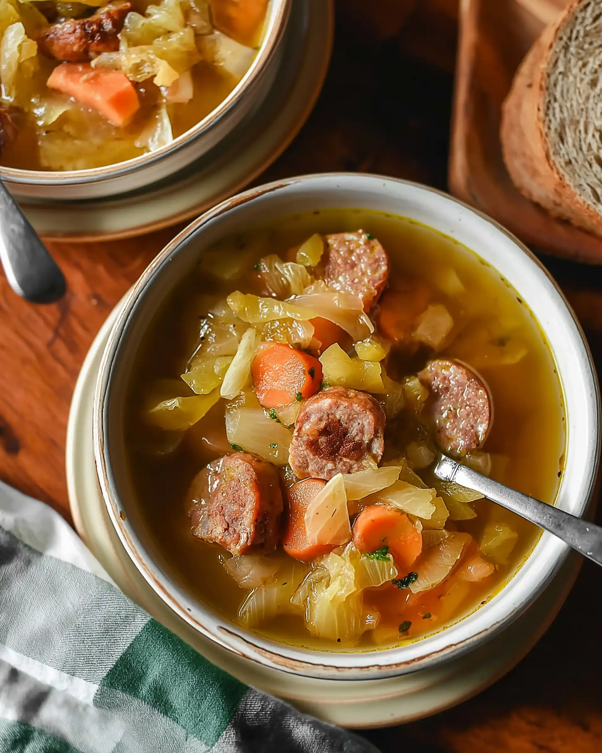 Kohl- und Wurstsuppe: Probieren Sie unser Rezept!