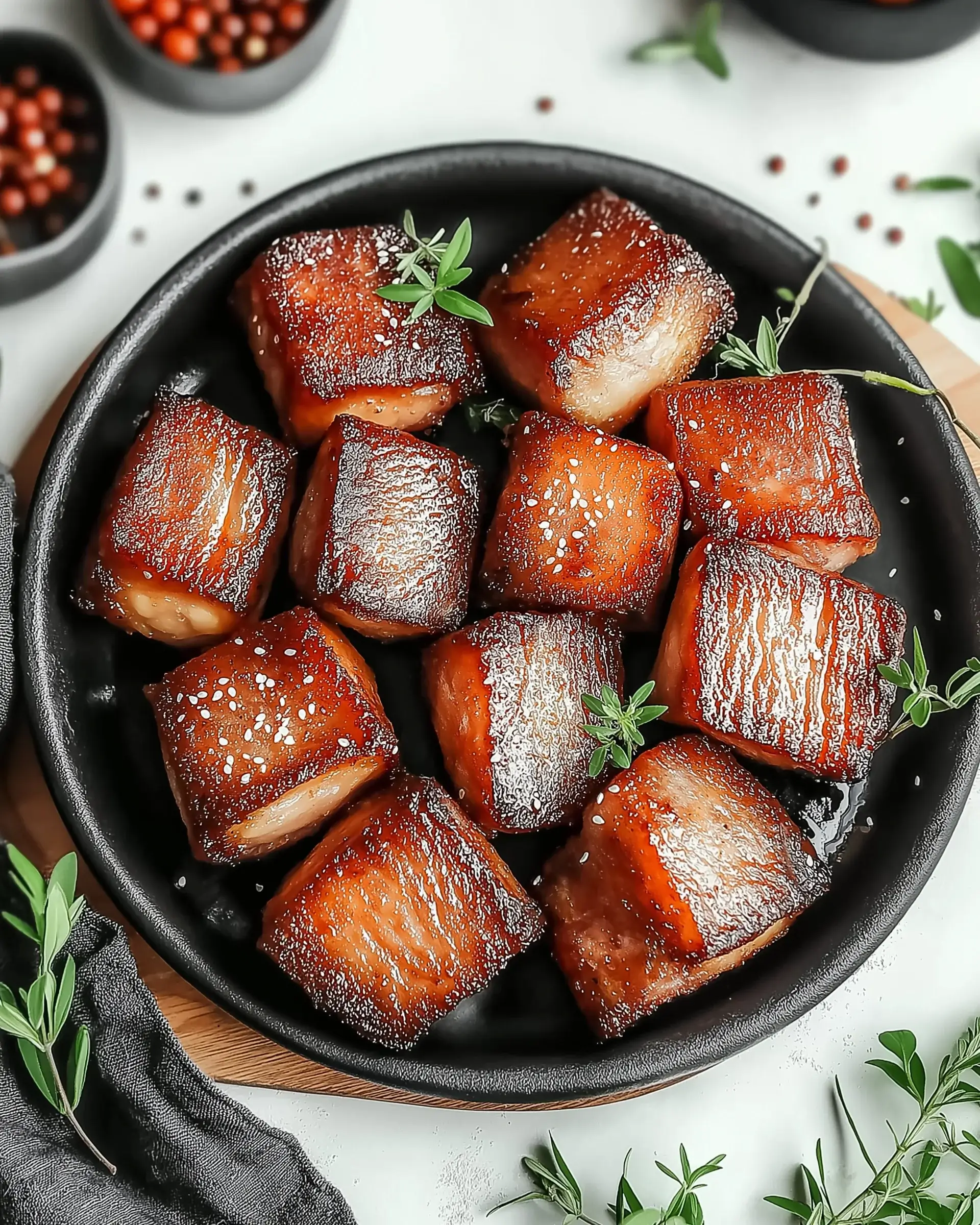 Krosse Schweinebauch-Bites: Ein unwiderstehliches Rezept!