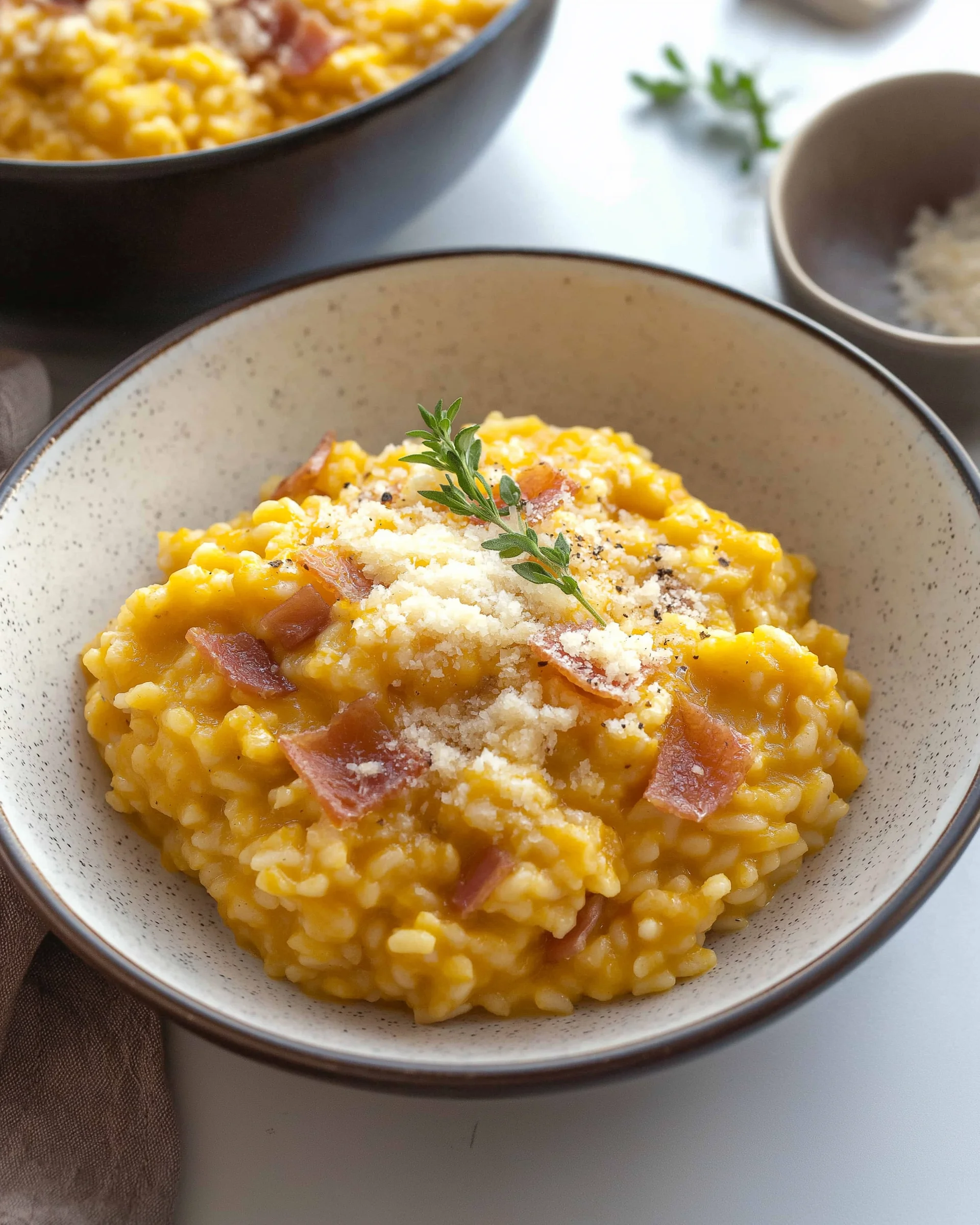 Kürbisrisotto mit Parmesan: Ein cremiger Genuss!