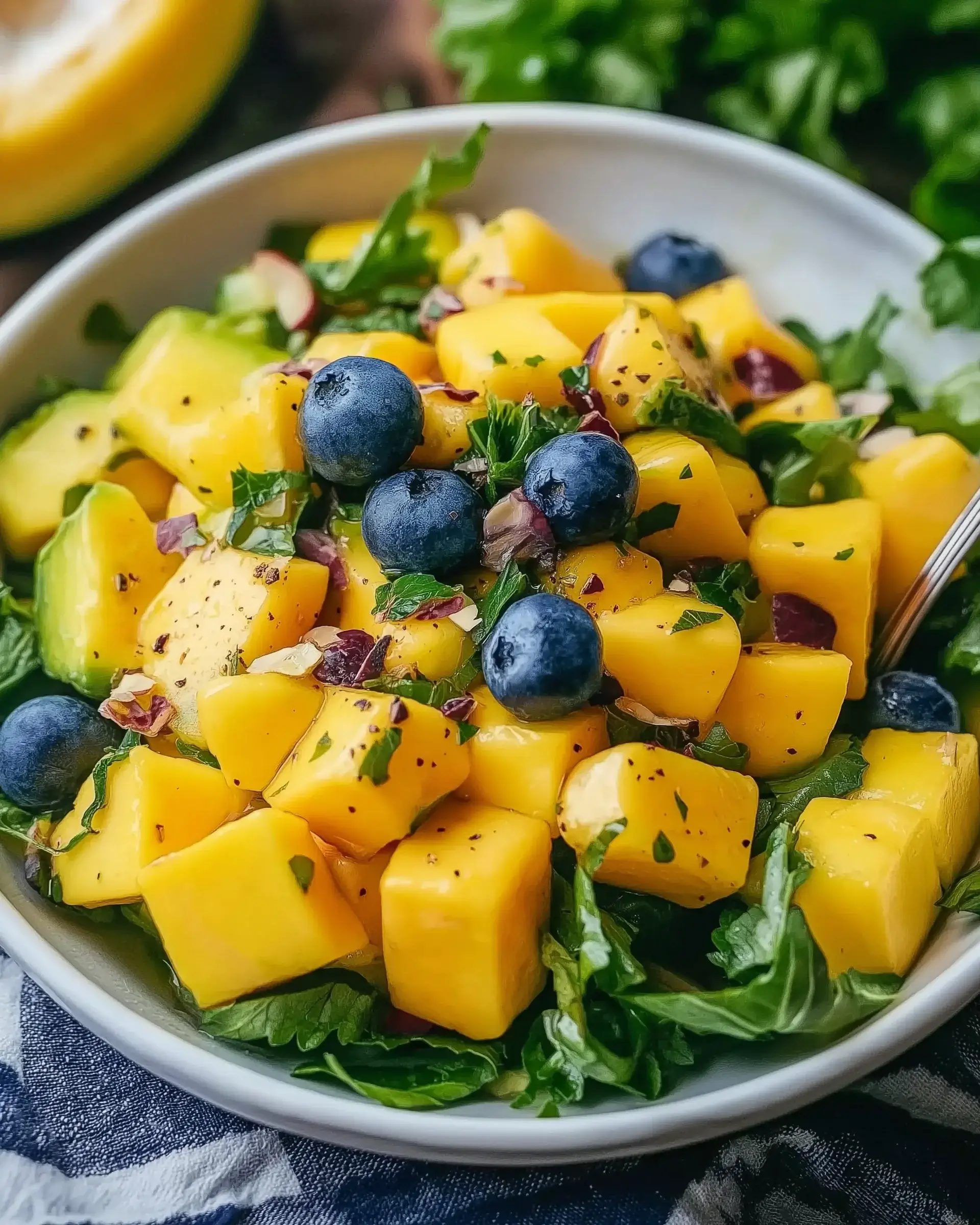 Mango-Gurken-Salat: Frisch und einfach zubereitet!
