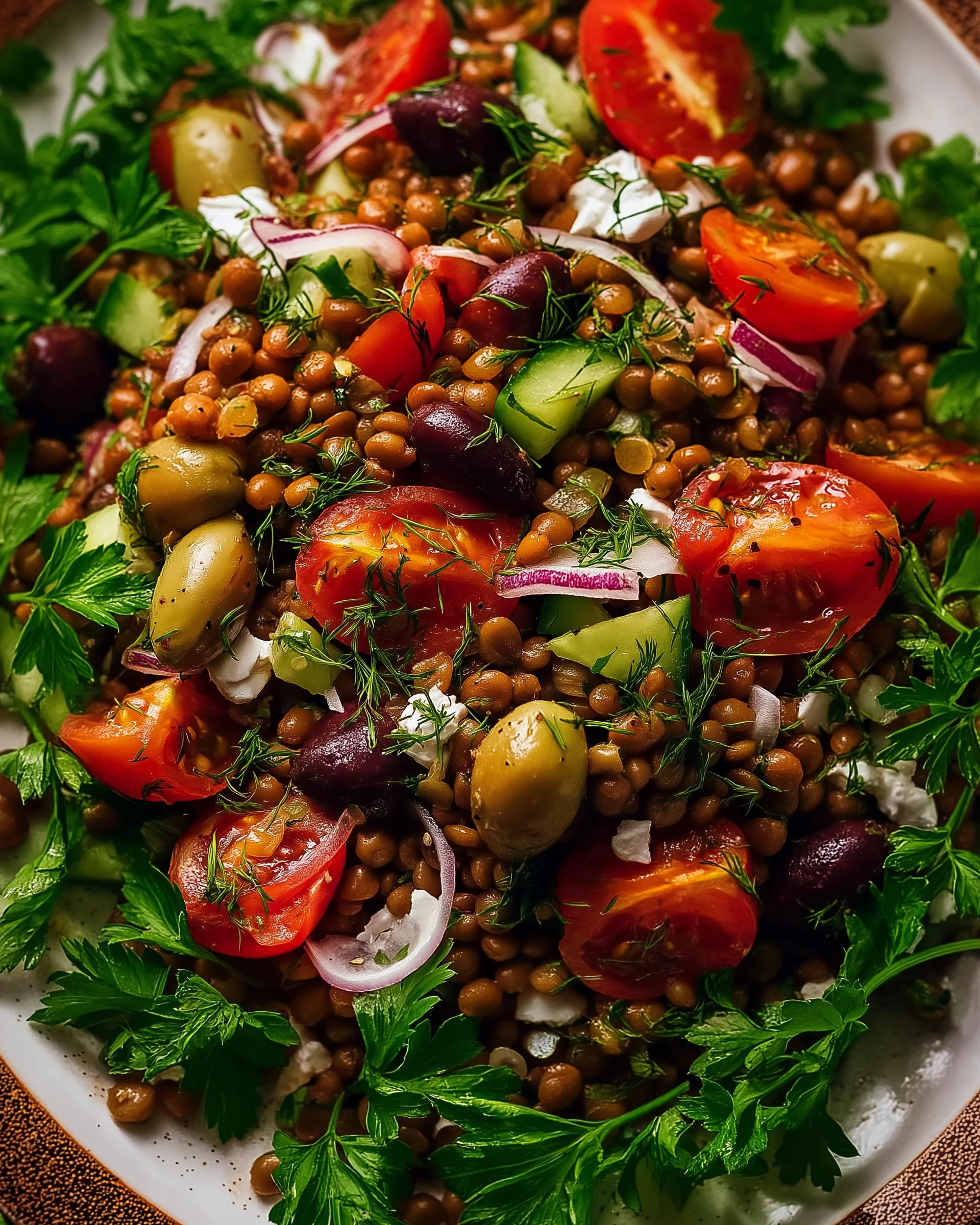 Mediterraner Linsensalat: Ein gesundes Rezept für jeden!
