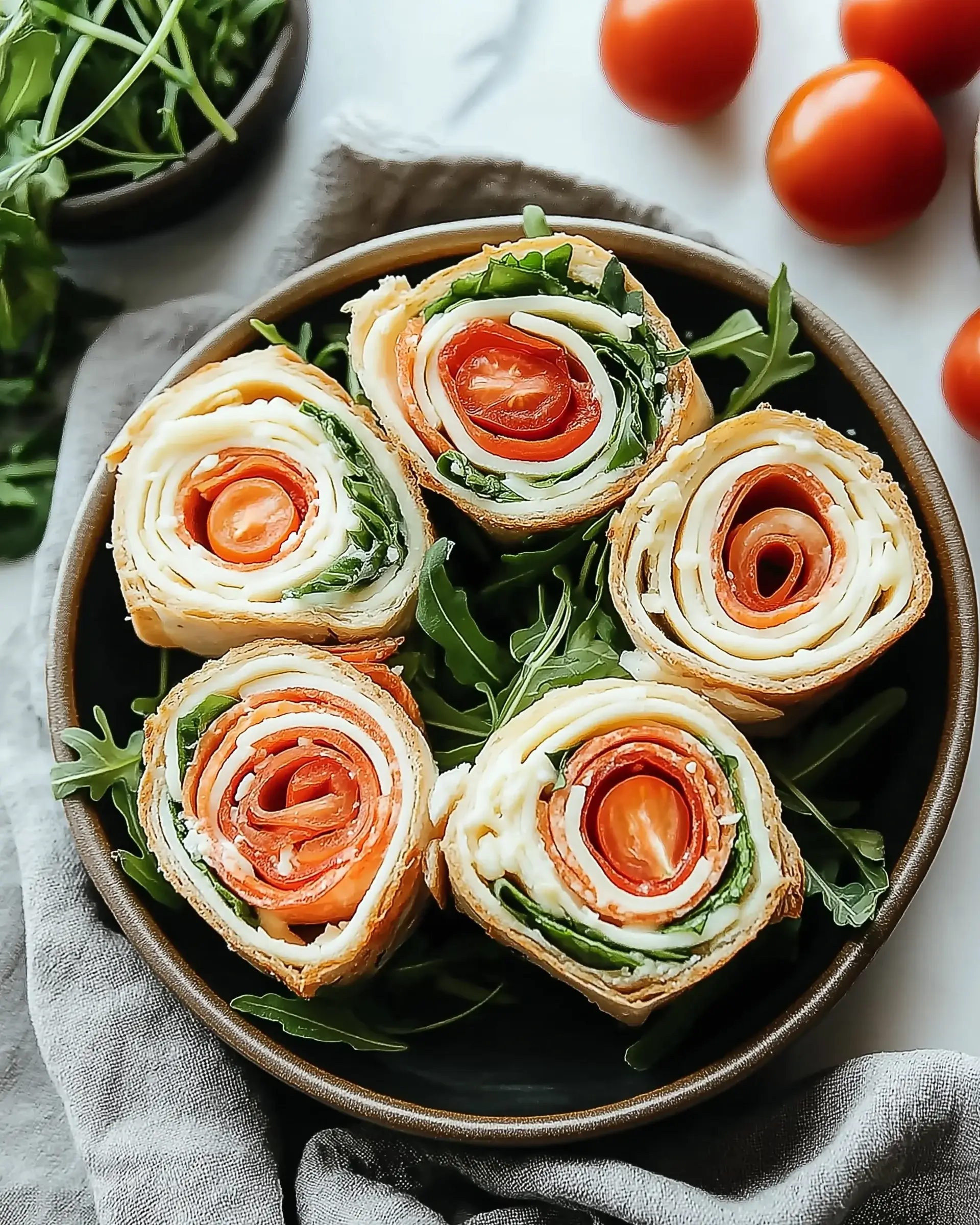 Pinwheel-Sandwiches: Überraschend lecker für jeden Anlass!