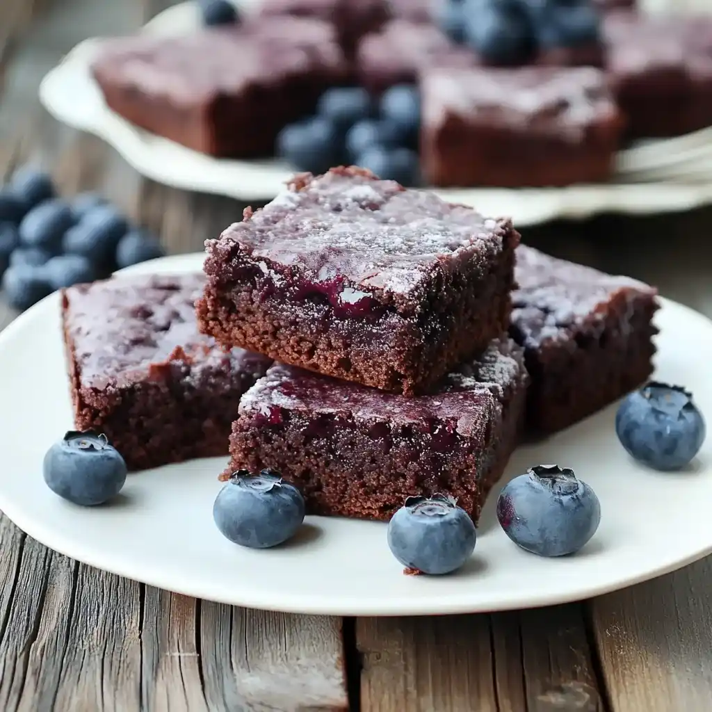 Saftige Heidelbeer-Brownies: So gelingen sie perfekt!