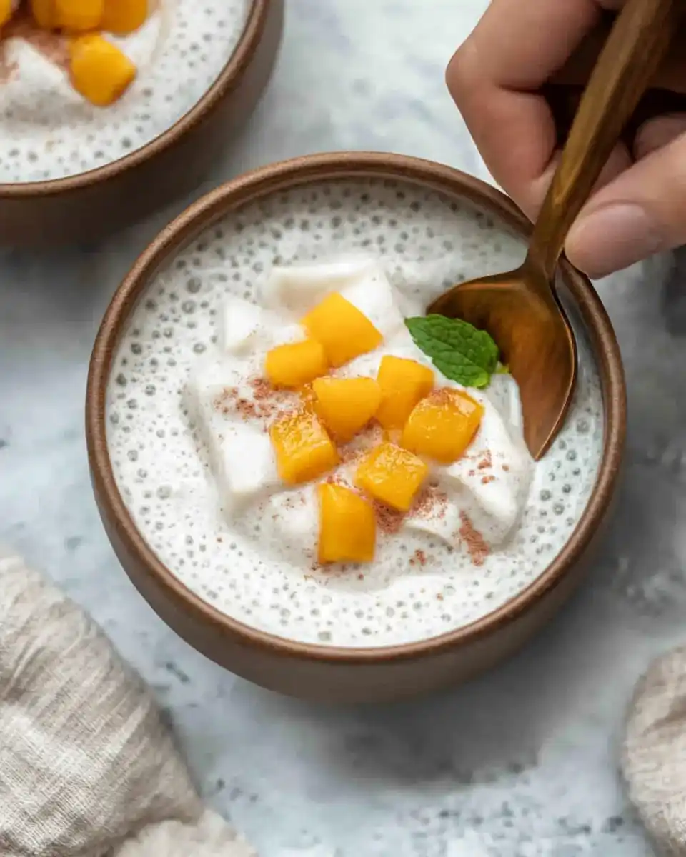 Kokosnuss-Tapioka-Pudding: Ein himmlisches Rezept entdecken!