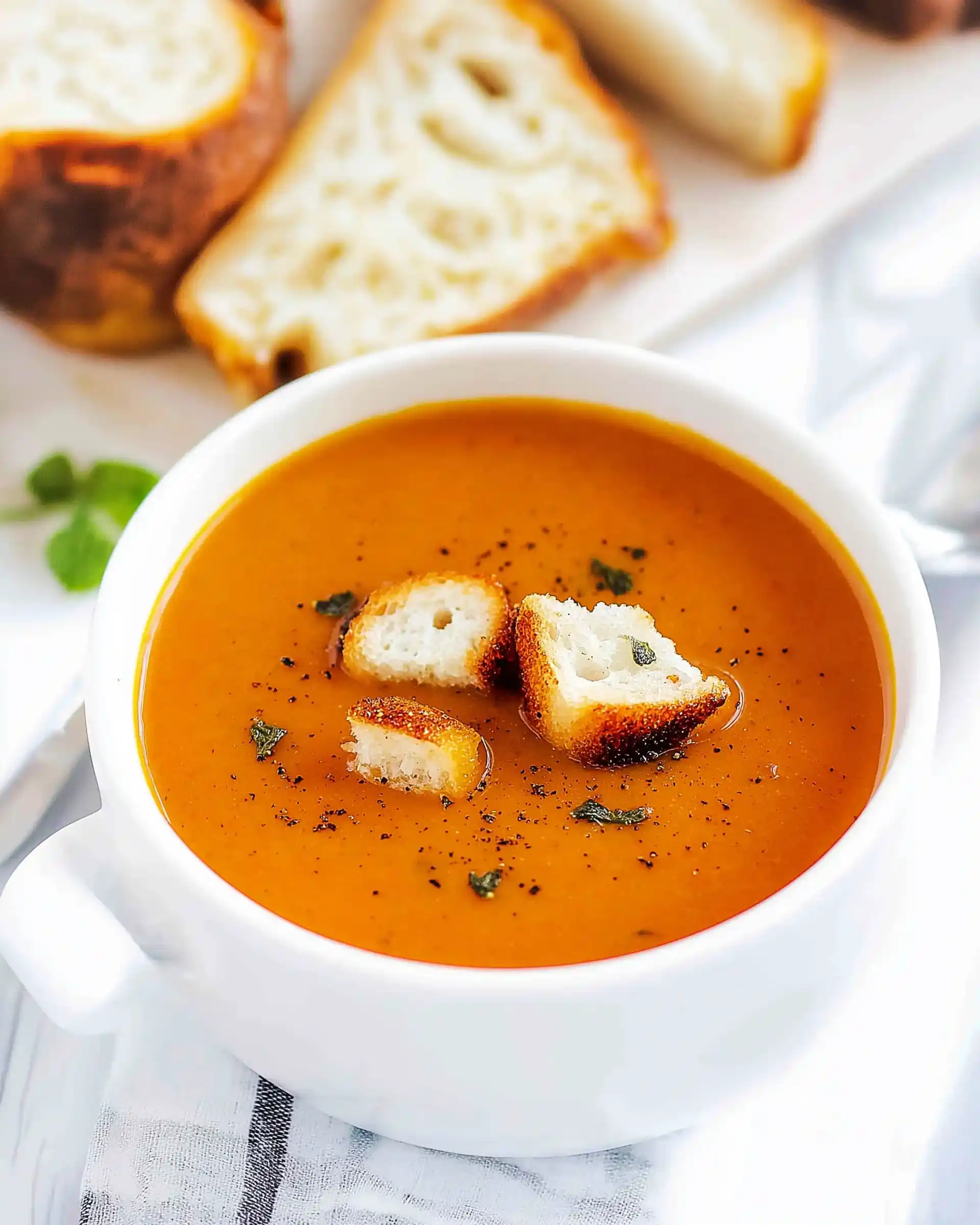 Tomatensuppe mit Basilikum: So gelingt sie perfekt!