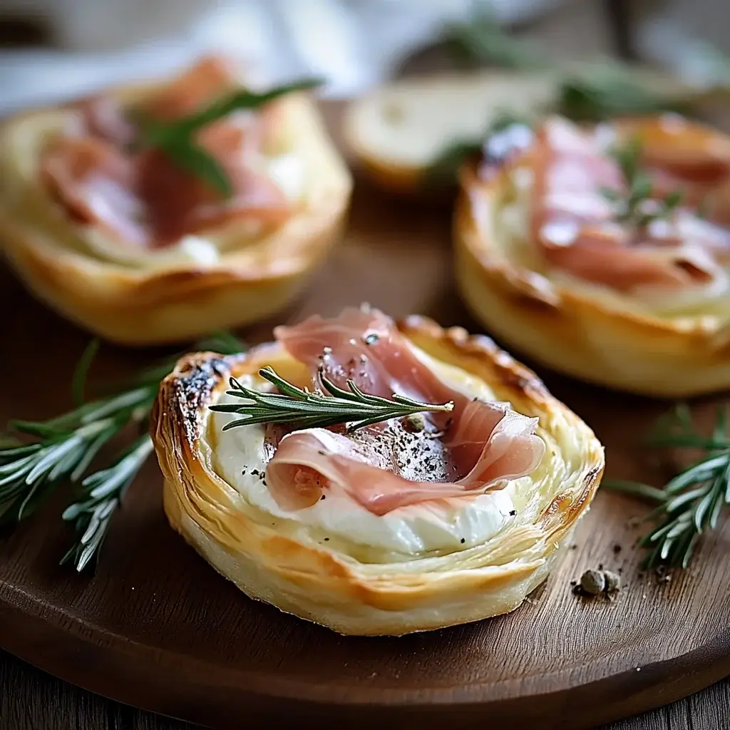 Zarte Birnen-Brie-Tartelettes mit Prosciutto – So gelingt’s!