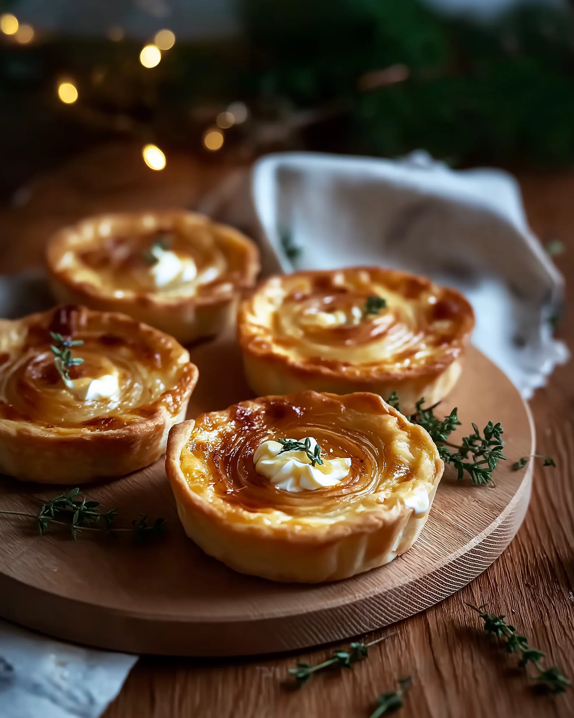 Zwiebel-Käse-Tarte mit Karamellisierten Zwiebeln leicht gemacht!