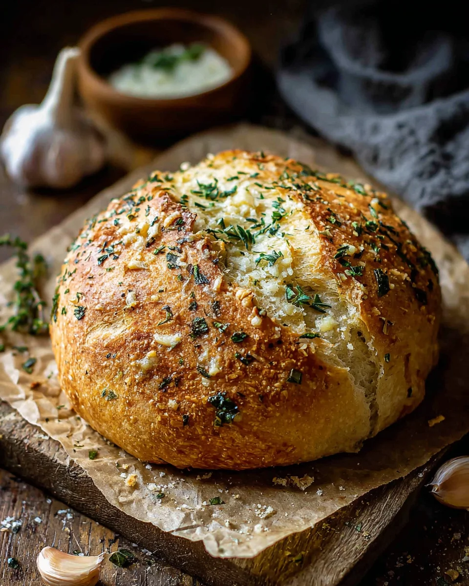 Knoblauch-Parmesan-Kräuterbrot: So gelingt es perfekt!