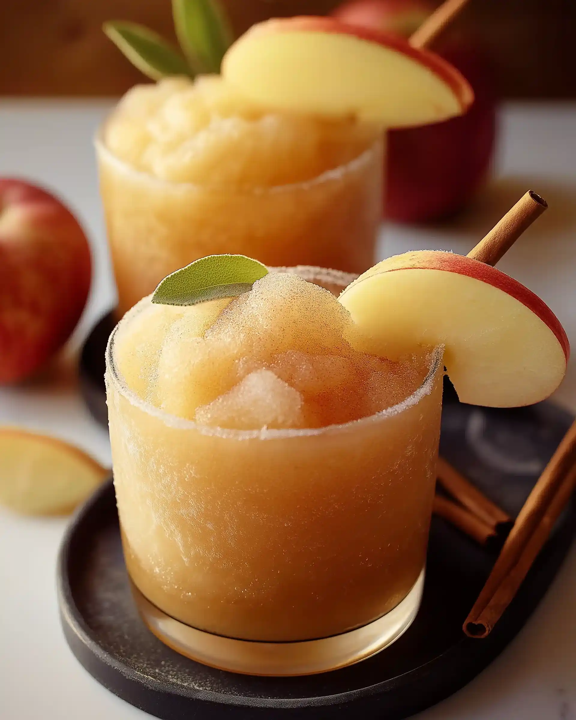 Apfel-Zimt Slushies: Erfrischender Genuss im Sommer!