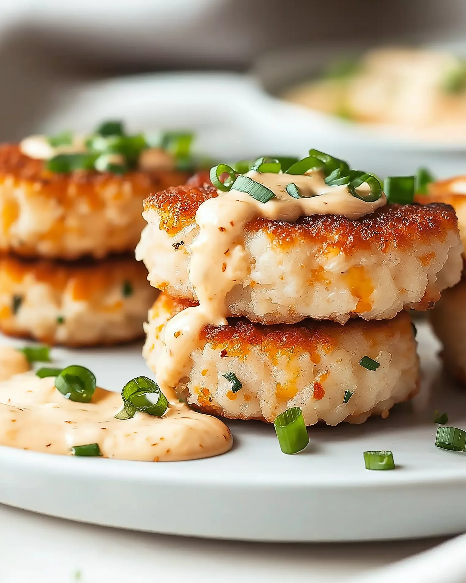 Asiatische Thunfischfrikadellen mit würziger Mayo genießen!