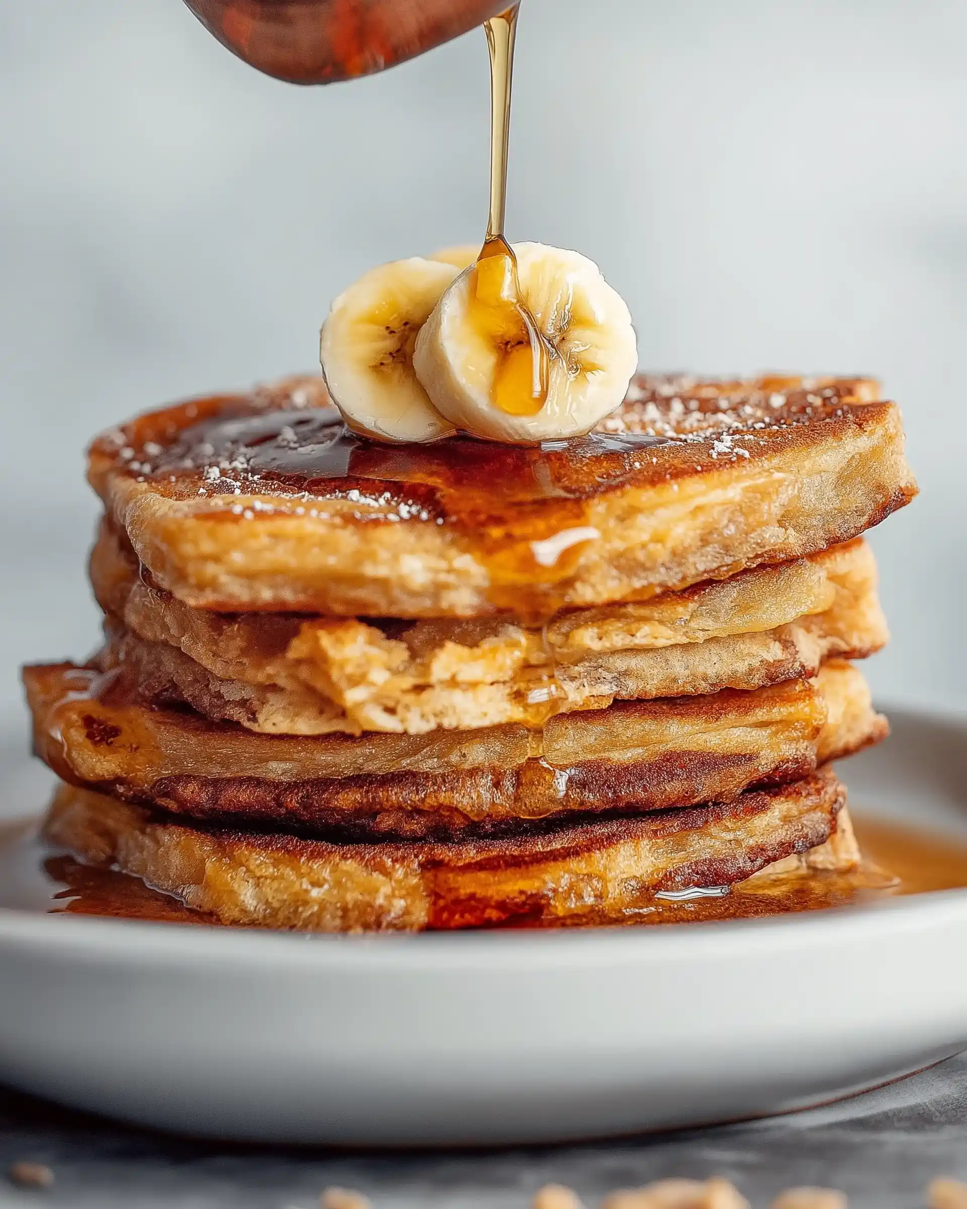 Bananen-Pfannkuchen mit Mandelmehl: Gesund genießen!