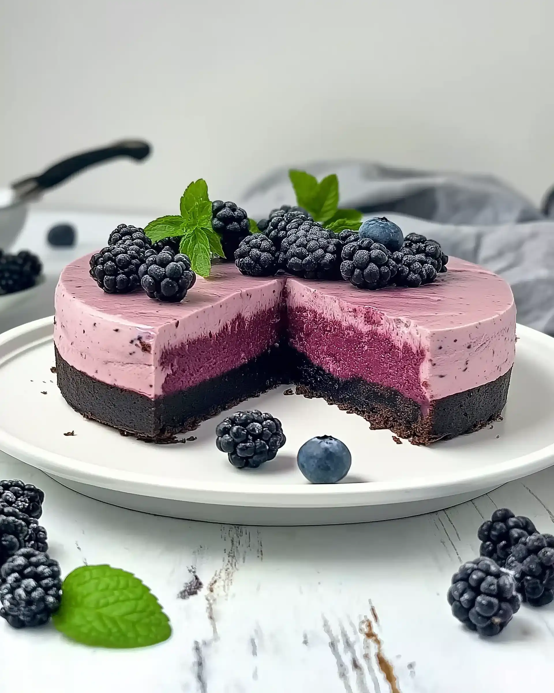 Brombeer-Käsekuchen: Ein himmlisches Rezept entdecken!