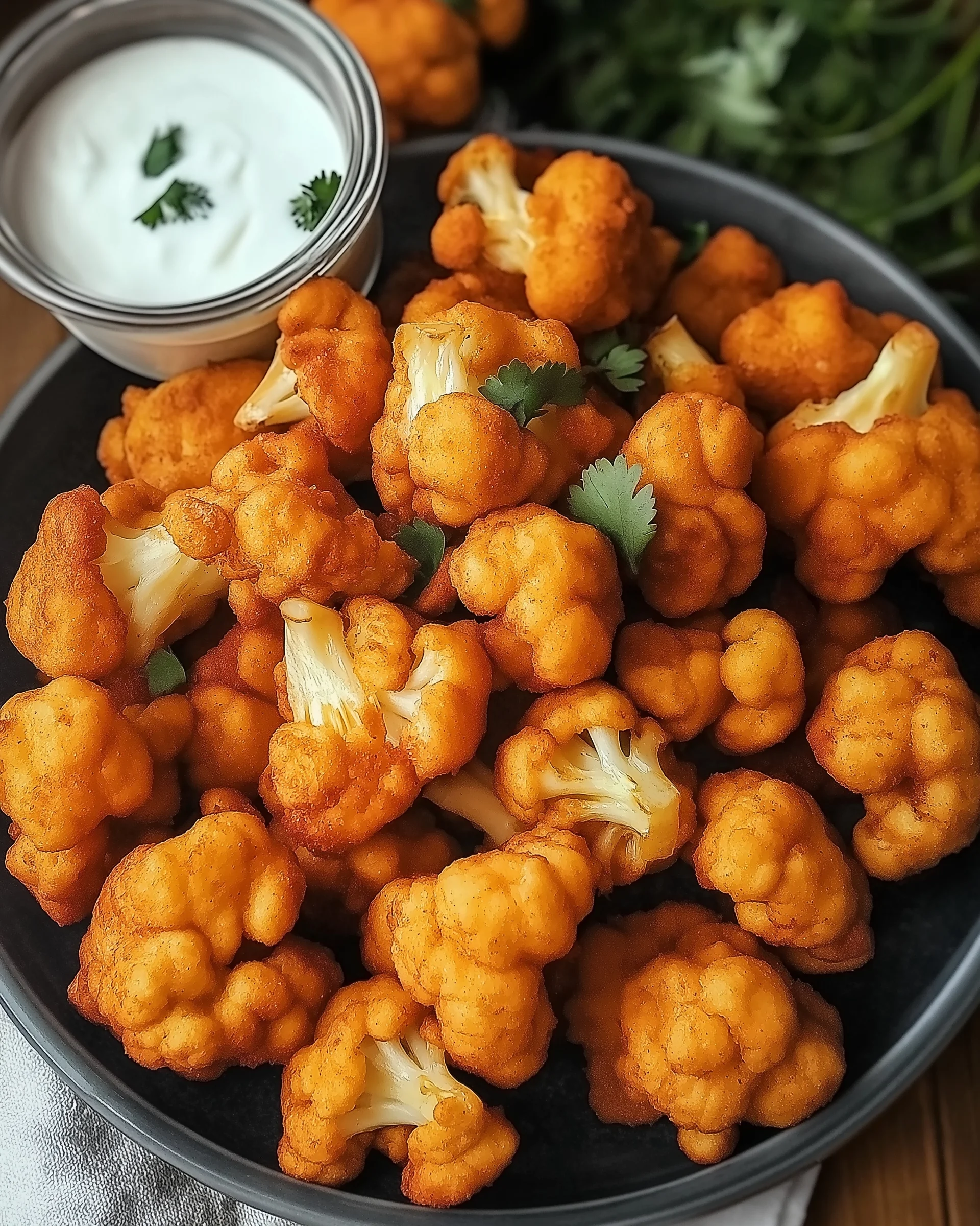 Buffalo Blumenkohl aus der Heißluftfritteuse: So gelingt's!