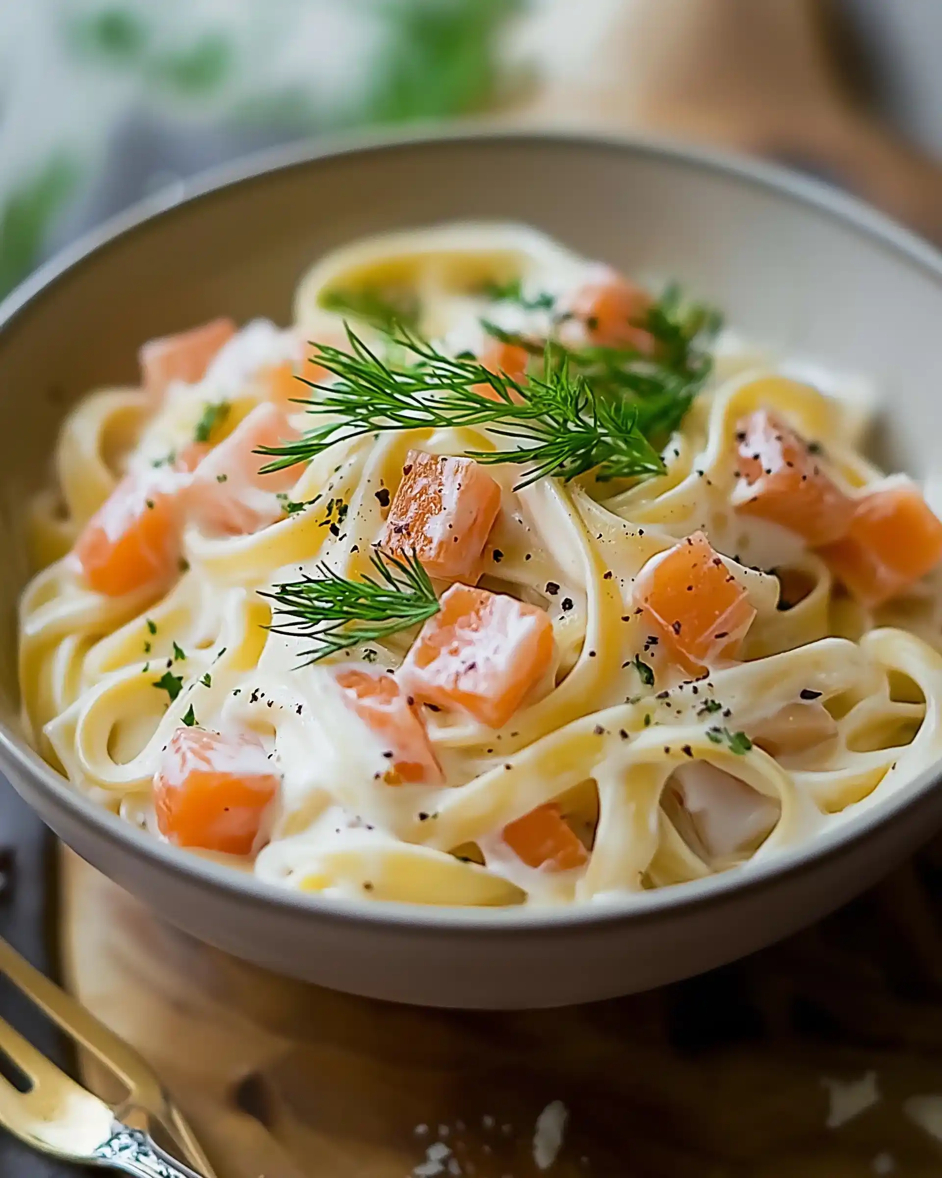 Cremige Nudeln mit Räucherlachs und Frischkäse: Ein Genuss!