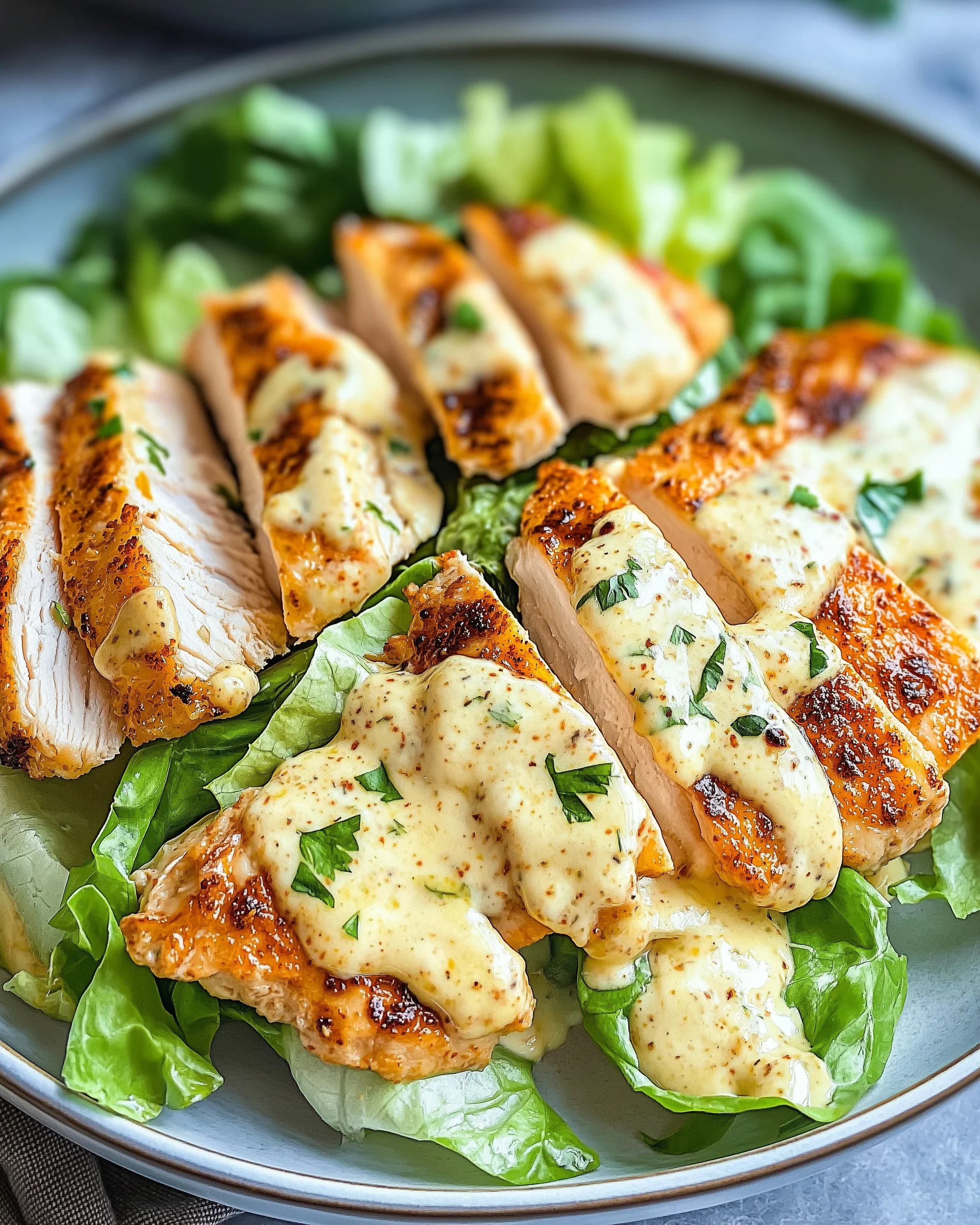 Cremiger Caesar-Hühnchen-Salat: So gelingt er perfekt!
