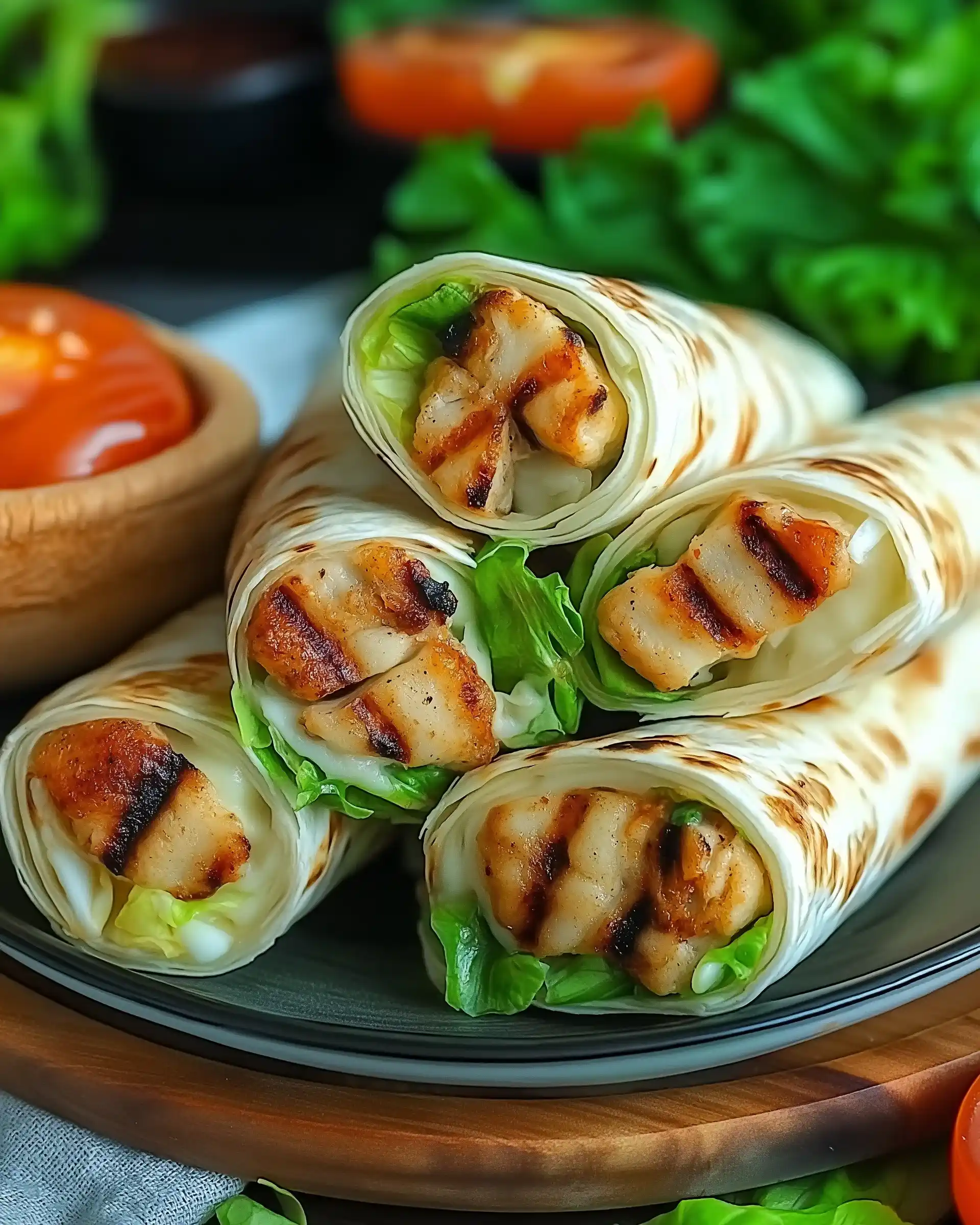 Gegrillte Garnelen-Caesar-Wraps: Ein Genuss, den Sie lieben werden!