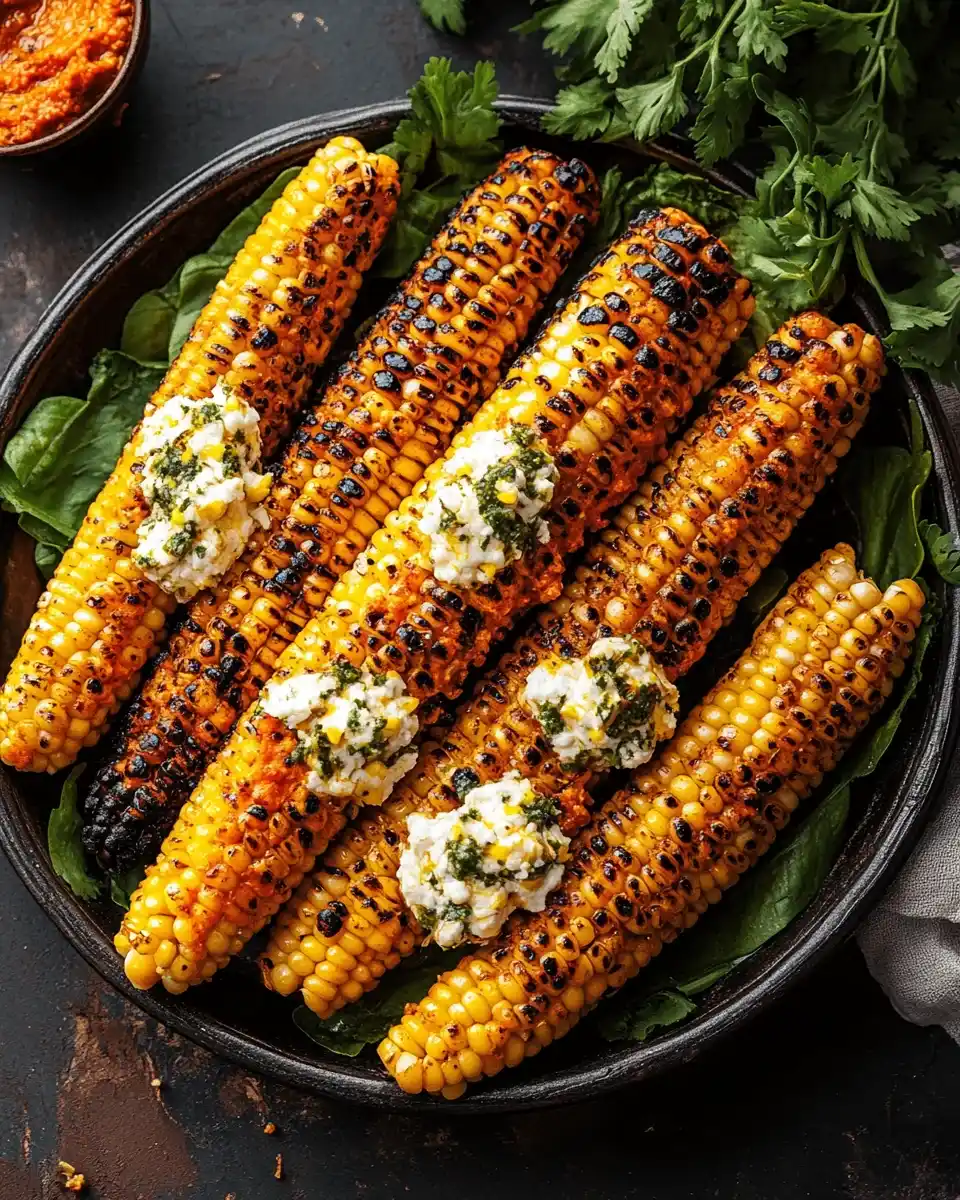 Gegrillter Mais mit Harissa-Butter: Ein Genuss für jeden Grillabend!