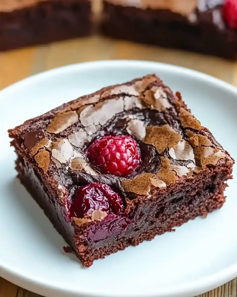 Himmlische Himbeer-Schokoladenbrownies für ultimative Genüsse!