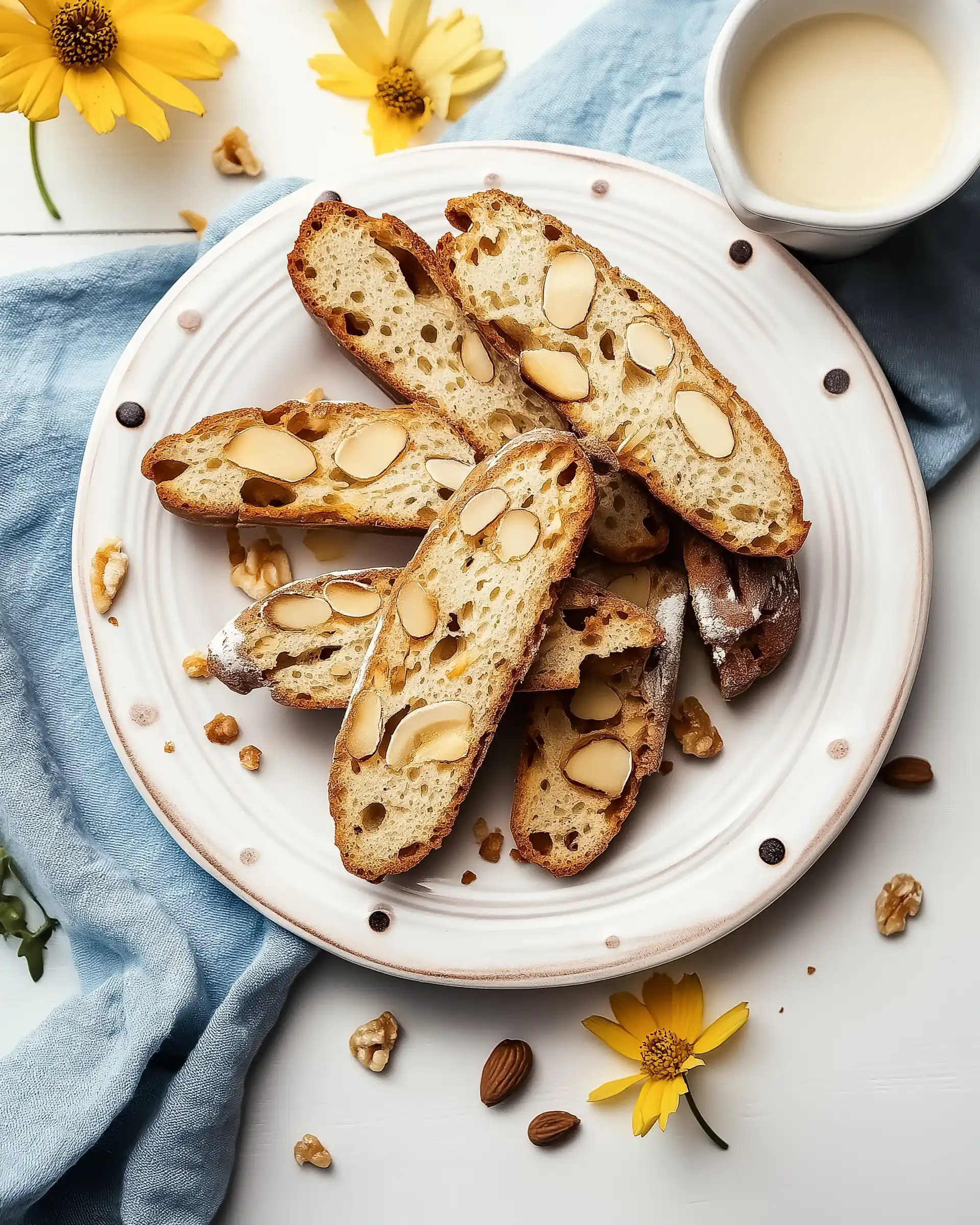Honig-Mandel-Biscotti: Ein leckerer Genuss selbst backen!
