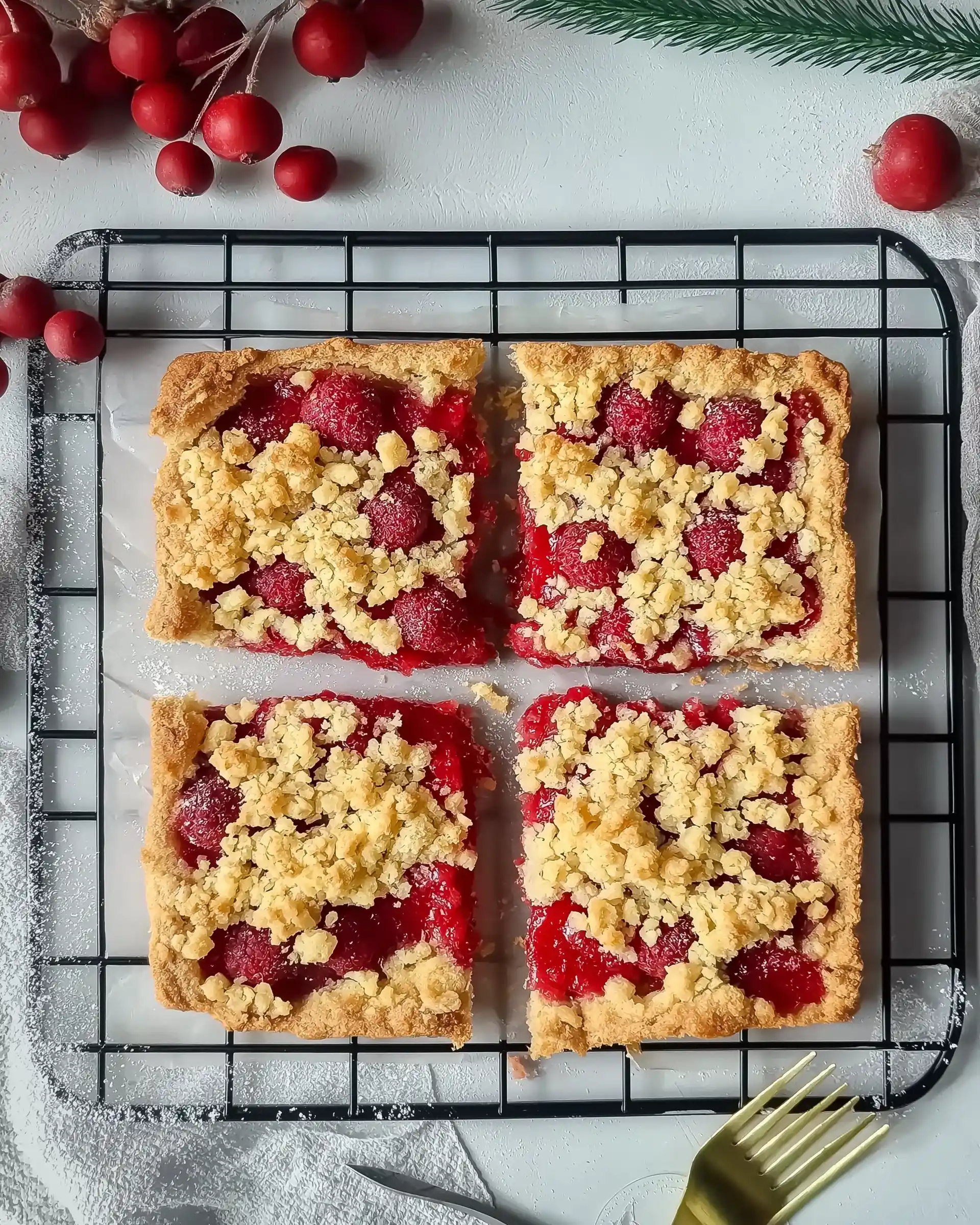 Johannisbeerkuchen mit Streuseln: So gelingt er perfekt!