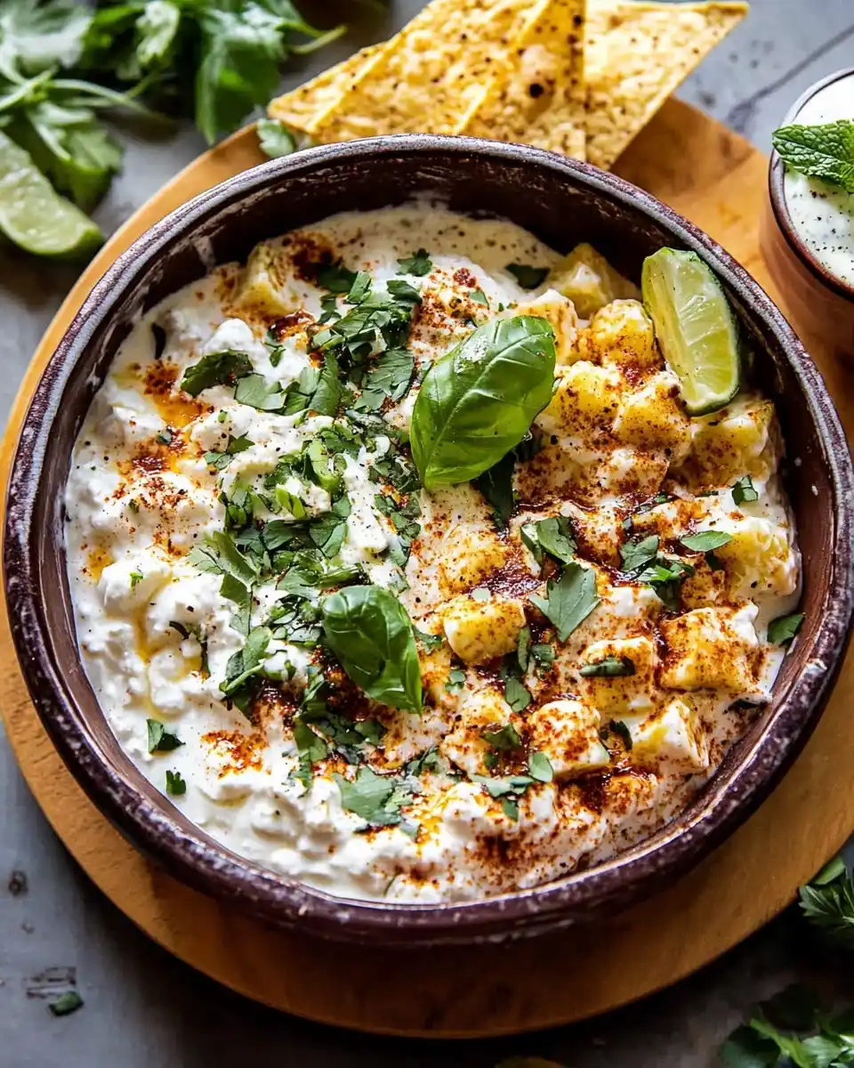 Käse-Mais-Dip: Ein köstlicher Snack für jedes Event!