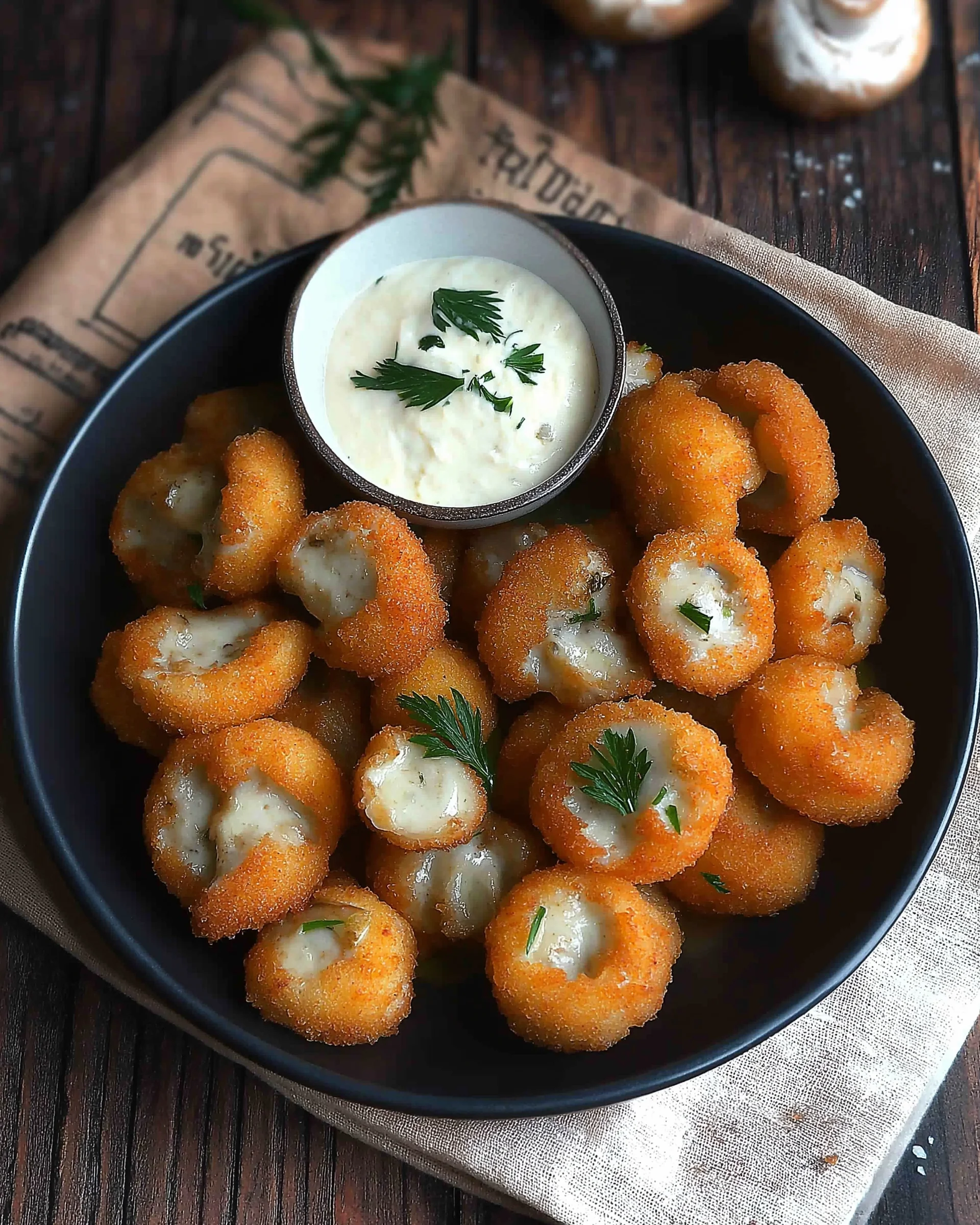 Knusprige Champignons in Panade: Einfach selbst gemacht!