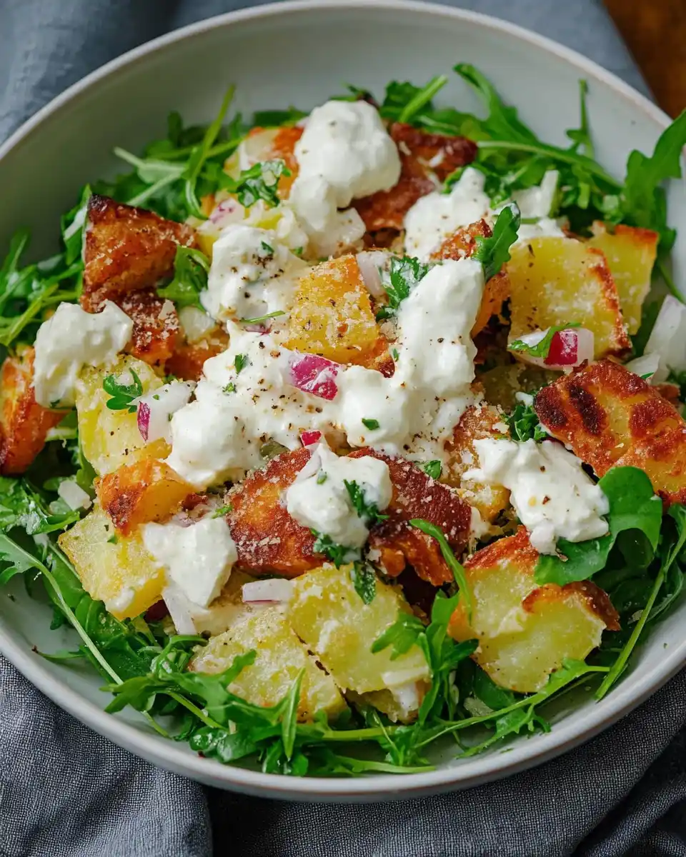 Knuspriger Kartoffelsalat – Ein Genuss, der überrascht!
