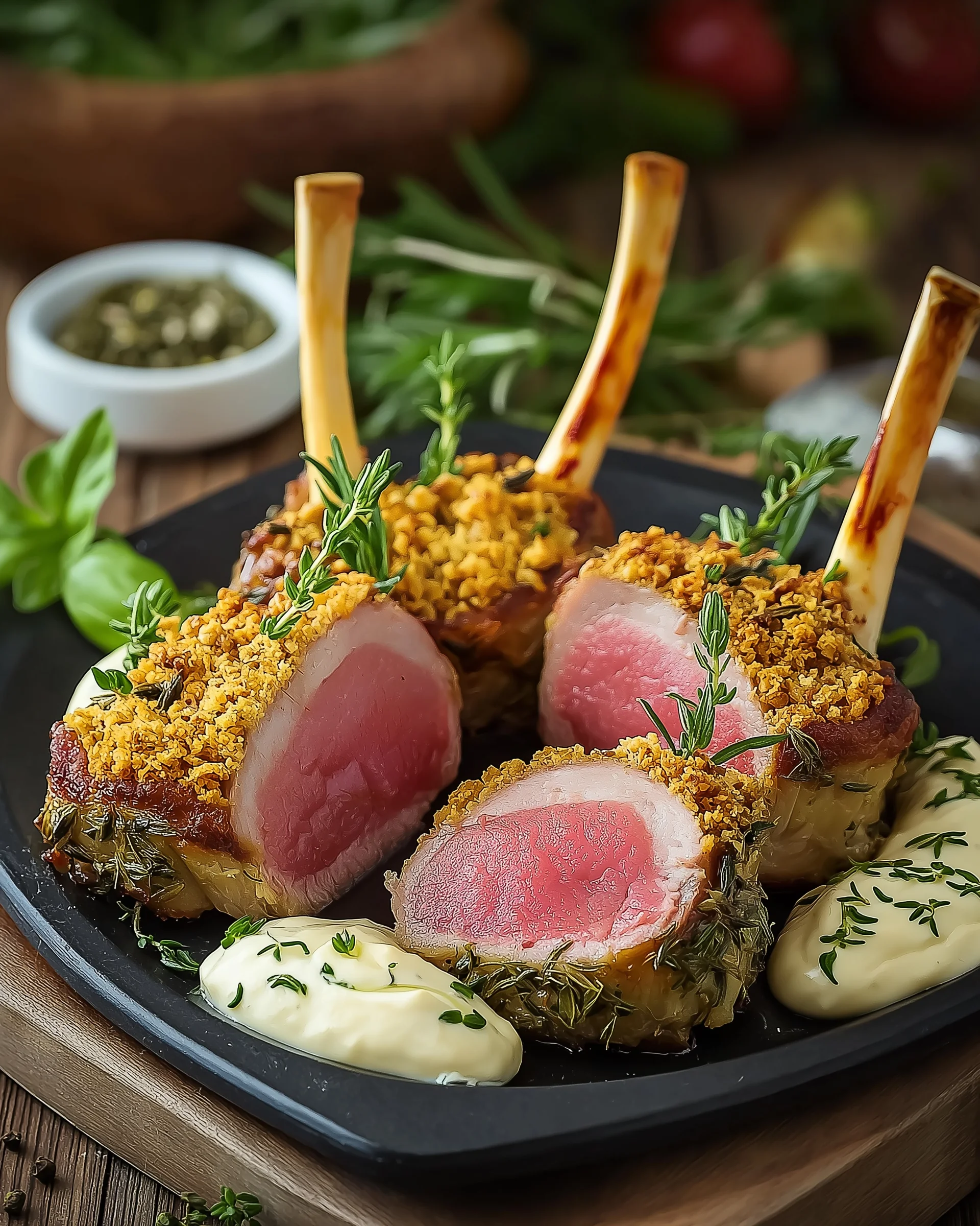 Lammkoteletts mit Kräuterkruste: Ein Geschmackserlebnis!