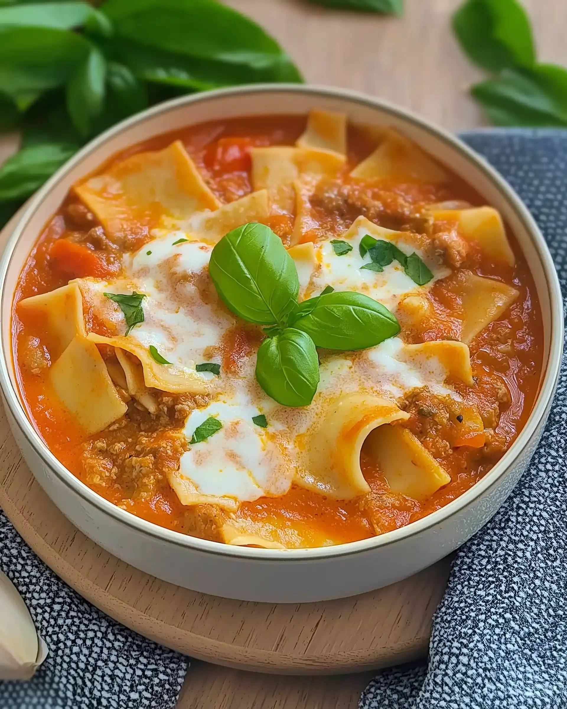 Lasagne-Suppe: Ein einfaches Rezept für Genuss!
