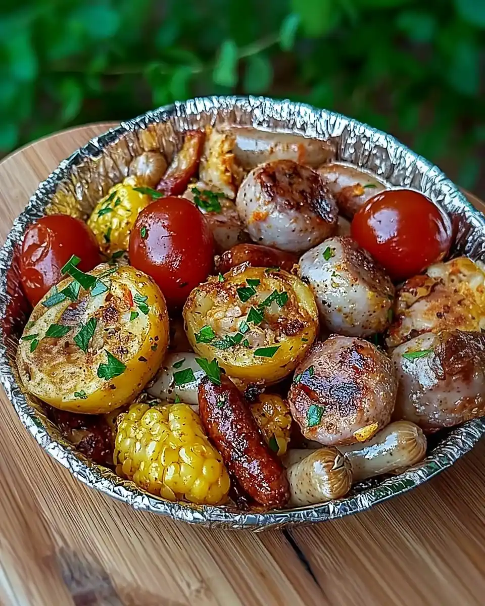 Mediterrane Garnelen- und Wurst-Päckchen: So gelingt's!