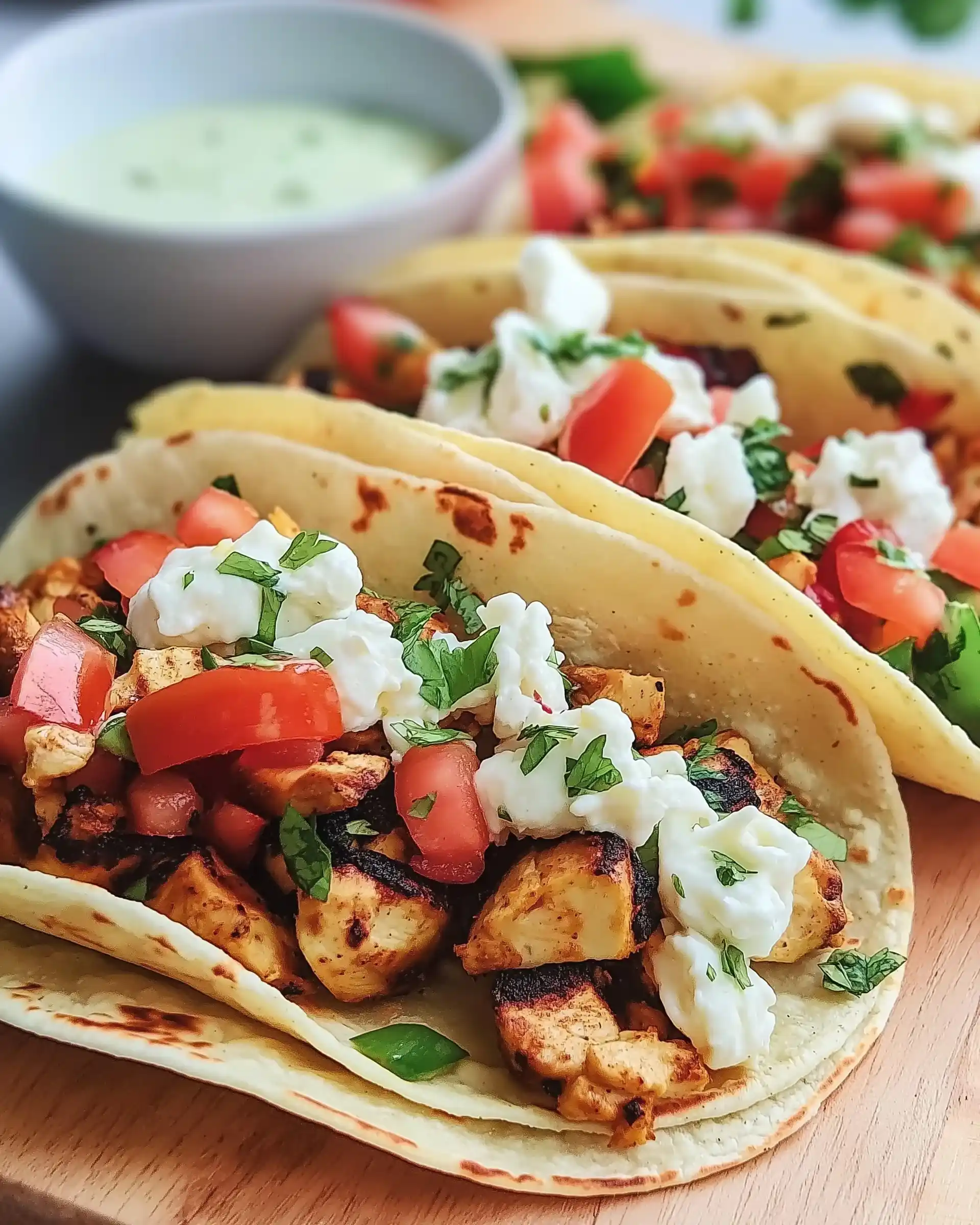 Mediterrane Hähnchen-Tacos: Ein Genuss, den Sie lieben werden!