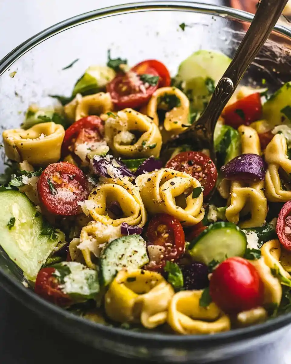 Mediterraner Tortellini-Salat: Einfach lecker zubereiten!